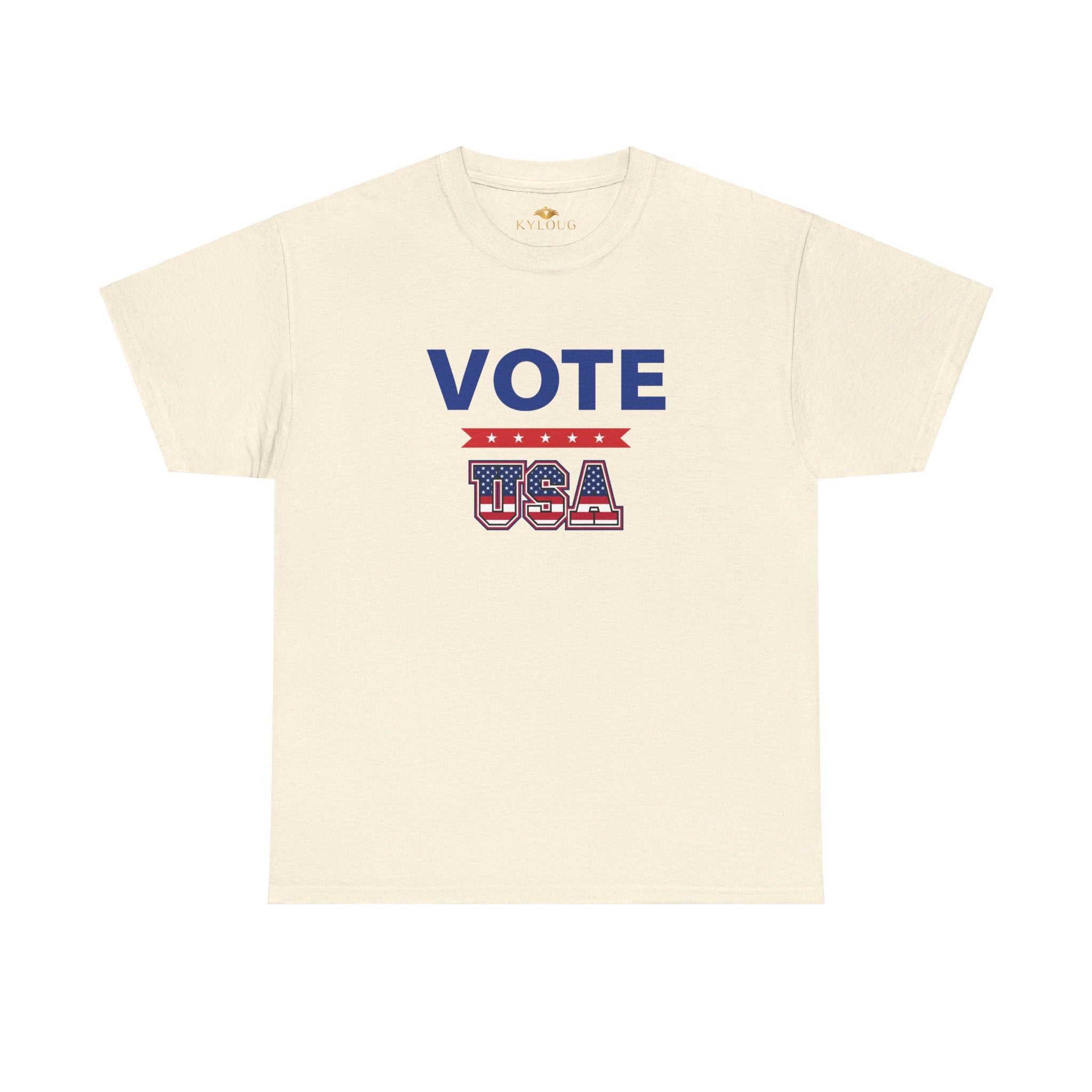 Voting special round neck classic fit t shirt for Men