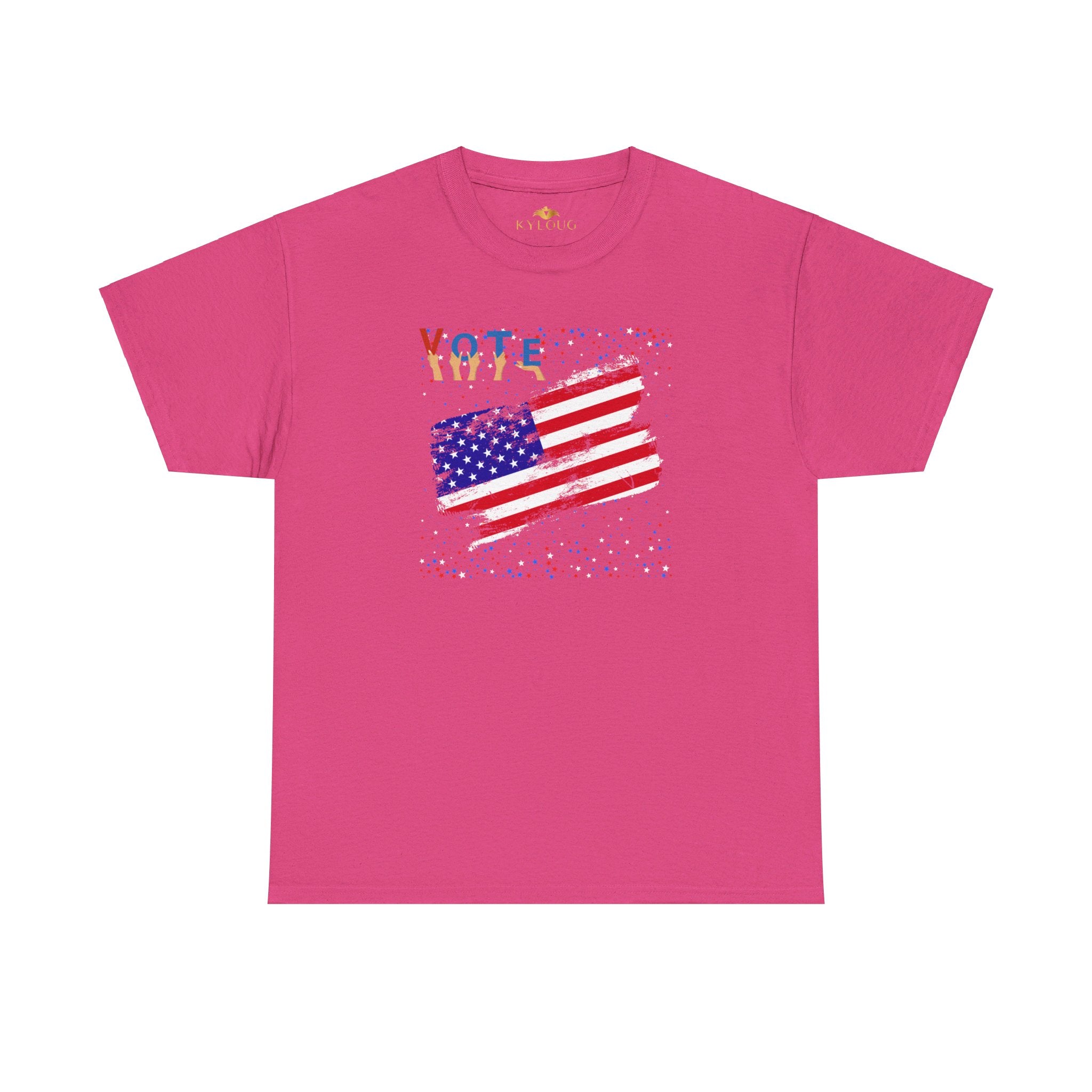 Vote America round neck classic fit T-Shirt for Women