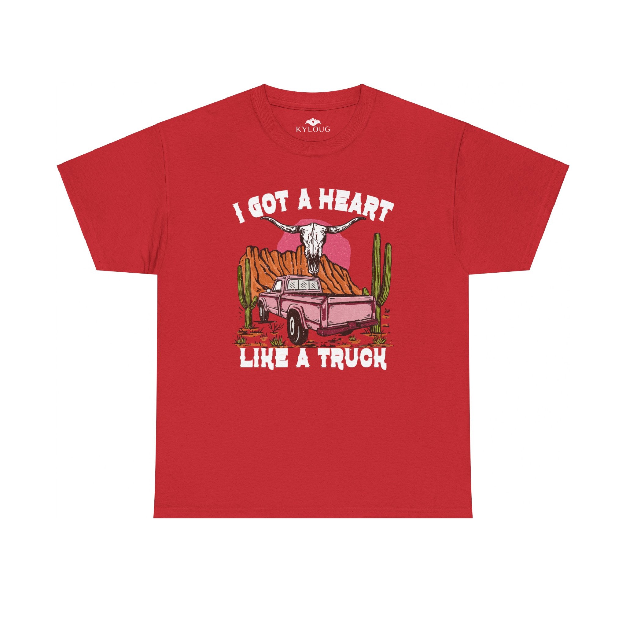 Western design round neck slim fit T-Shirt men Women