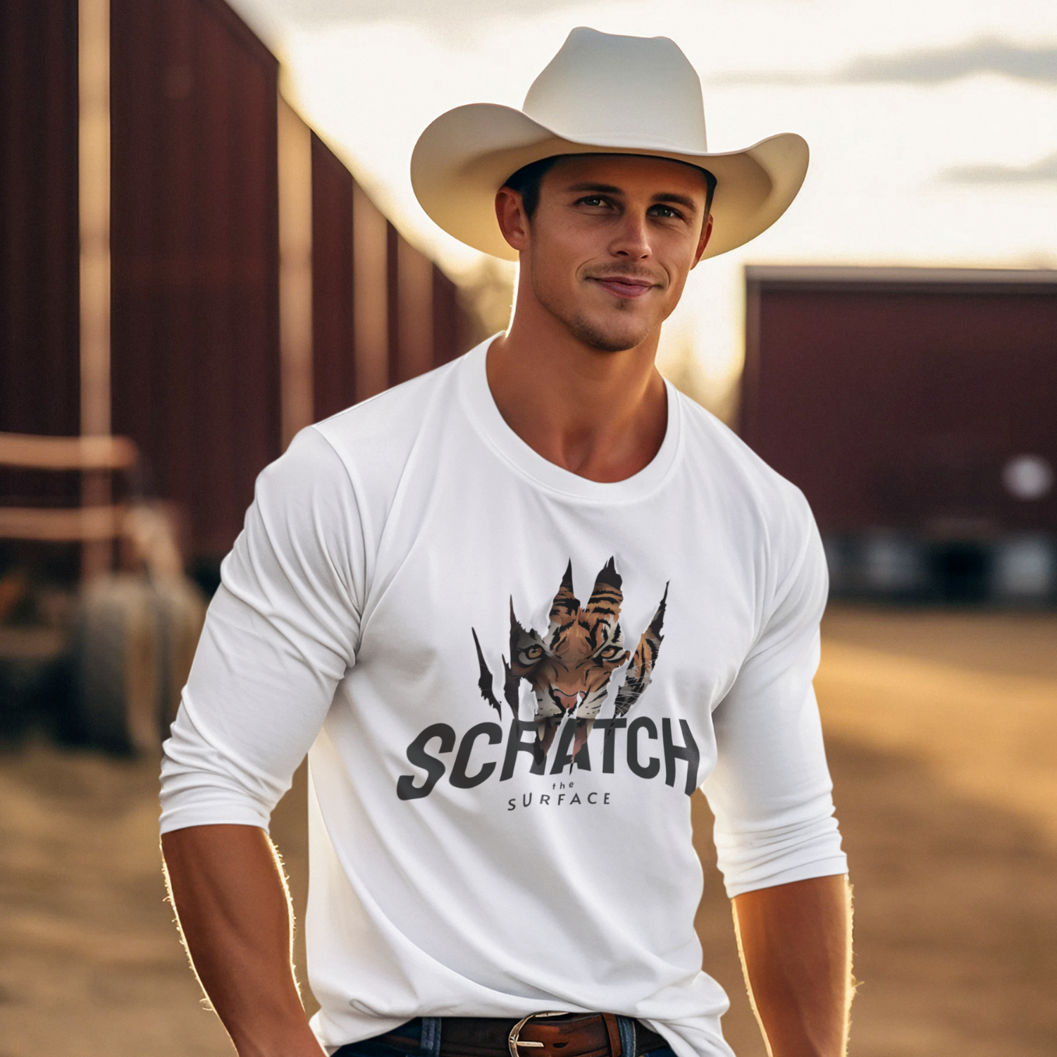 Men Ultra Cotton Long Sleeve round neck classic fit street wear T shirt