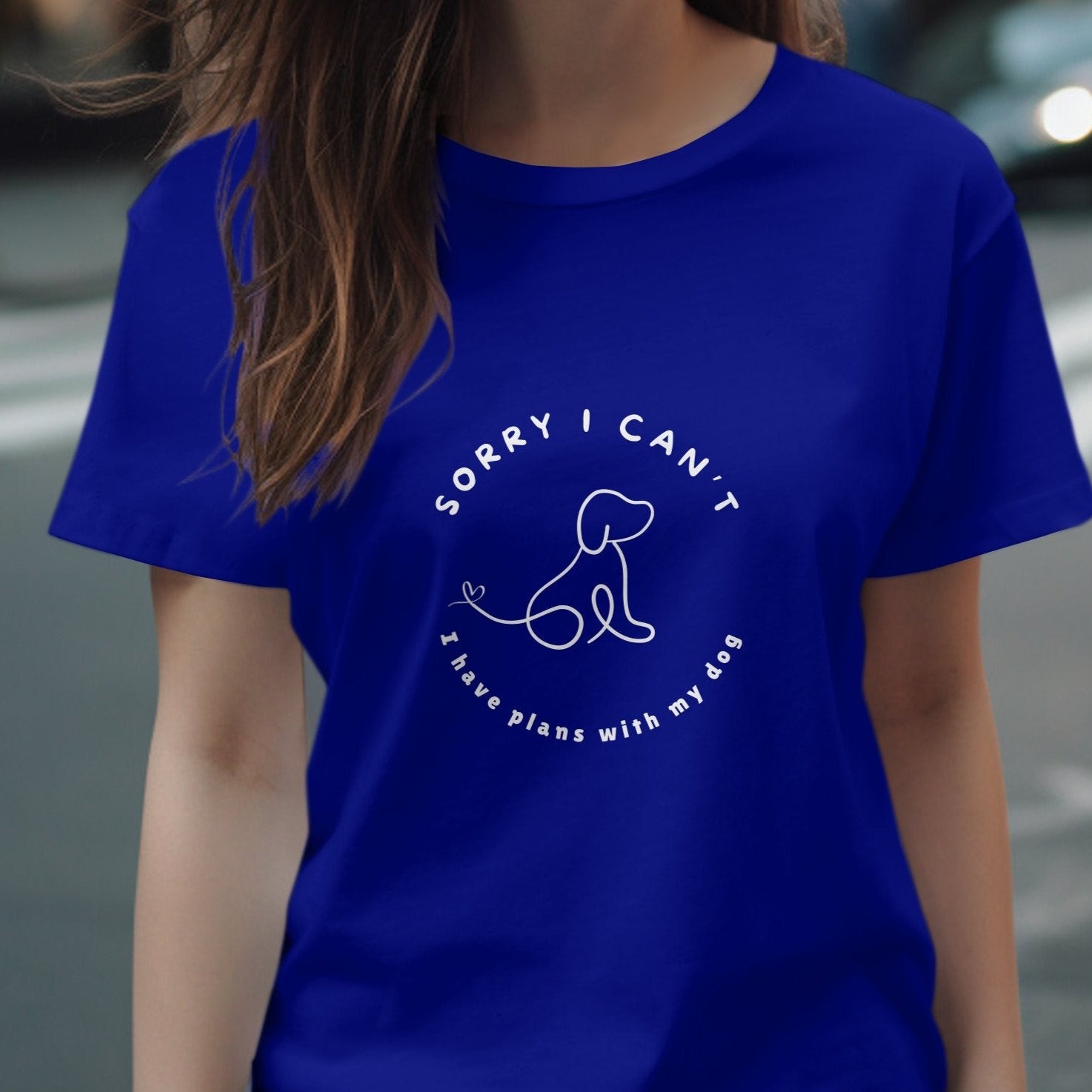 Dog lovers round neck Printed T-Shirt for men, women