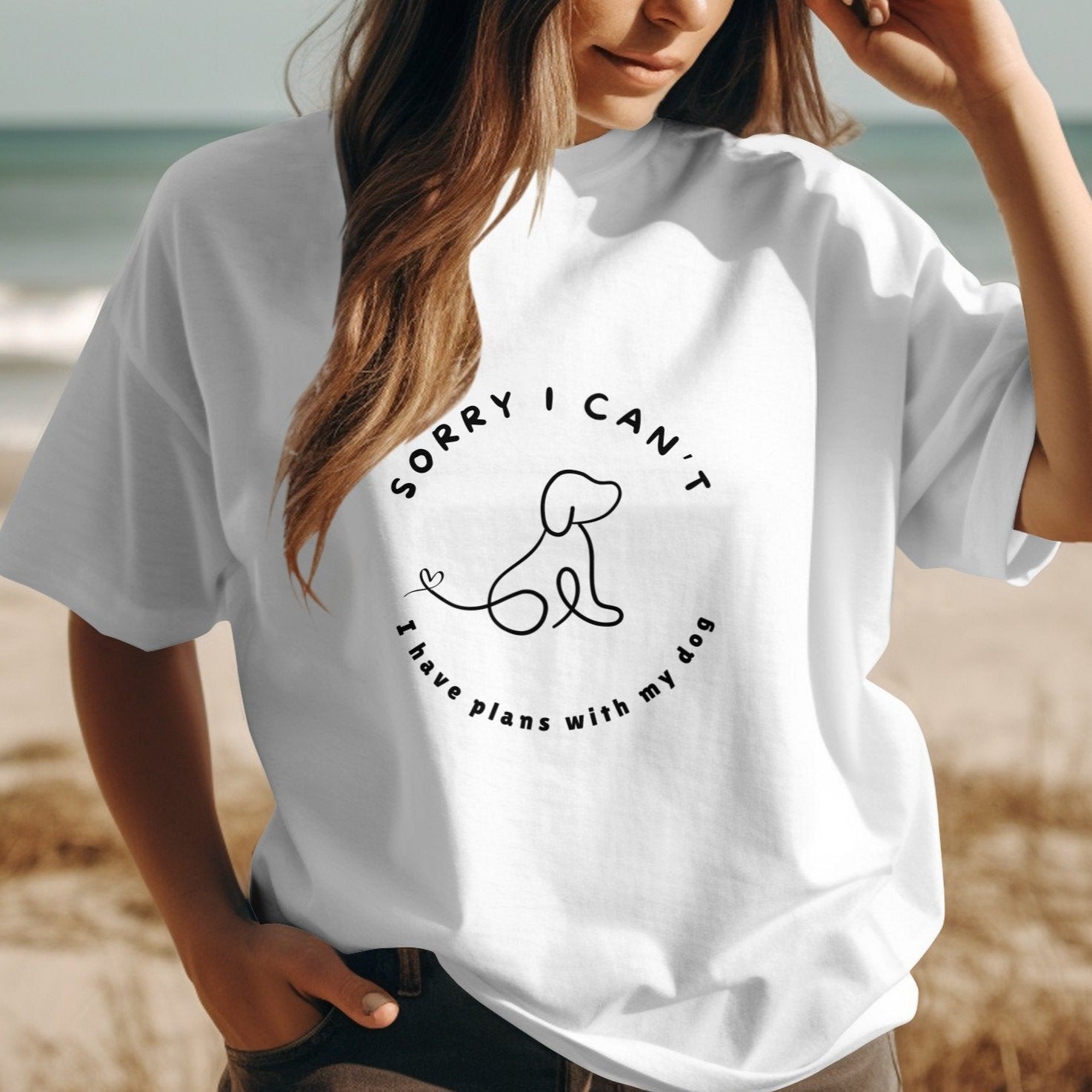 Dog lovers round neck Printed T-Shirt for men, women