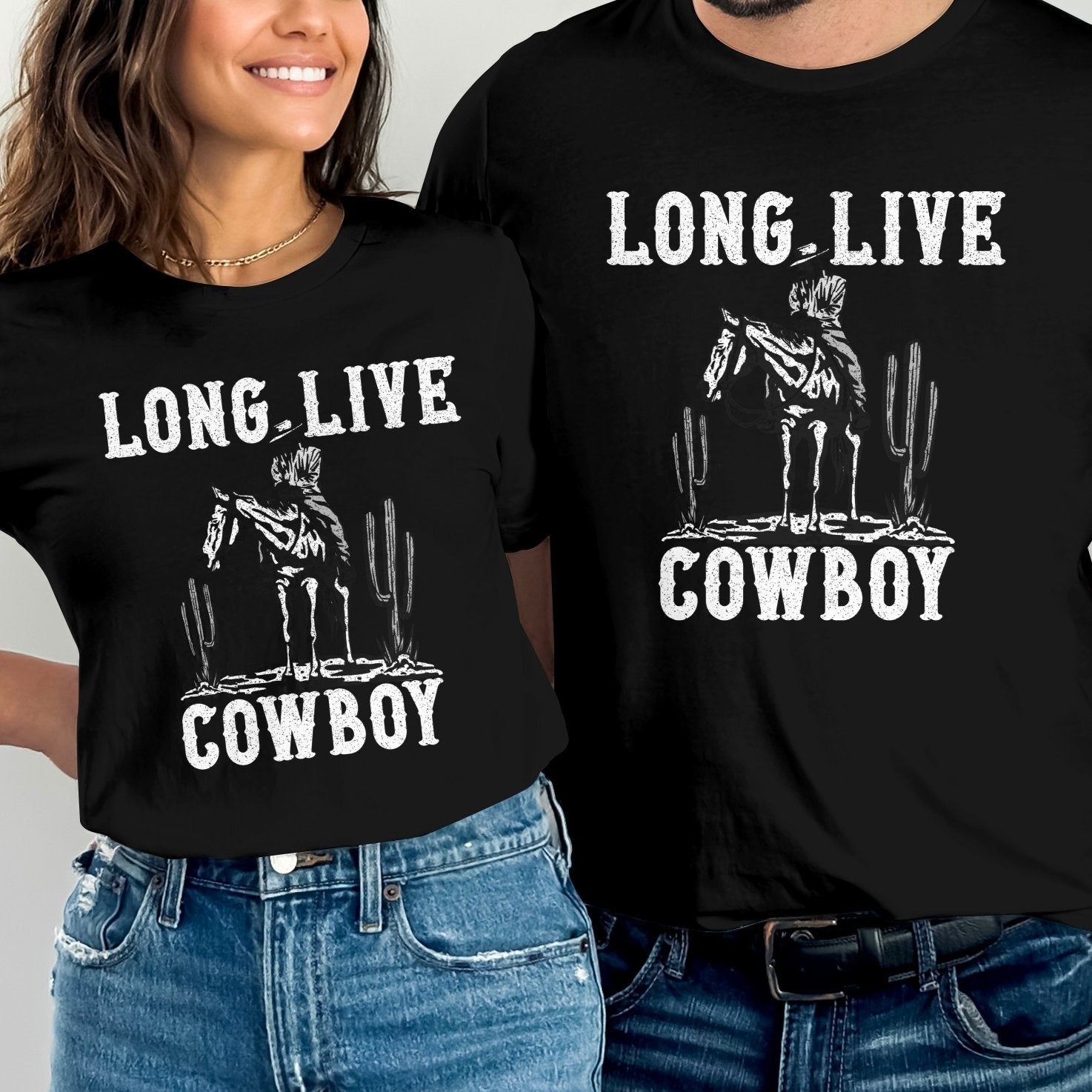 Western design round neck short sleeve T-Shirt for men Women