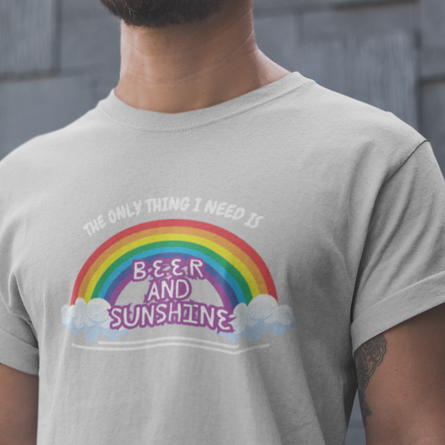 Holidays mood Printed T-Shirt for men and women