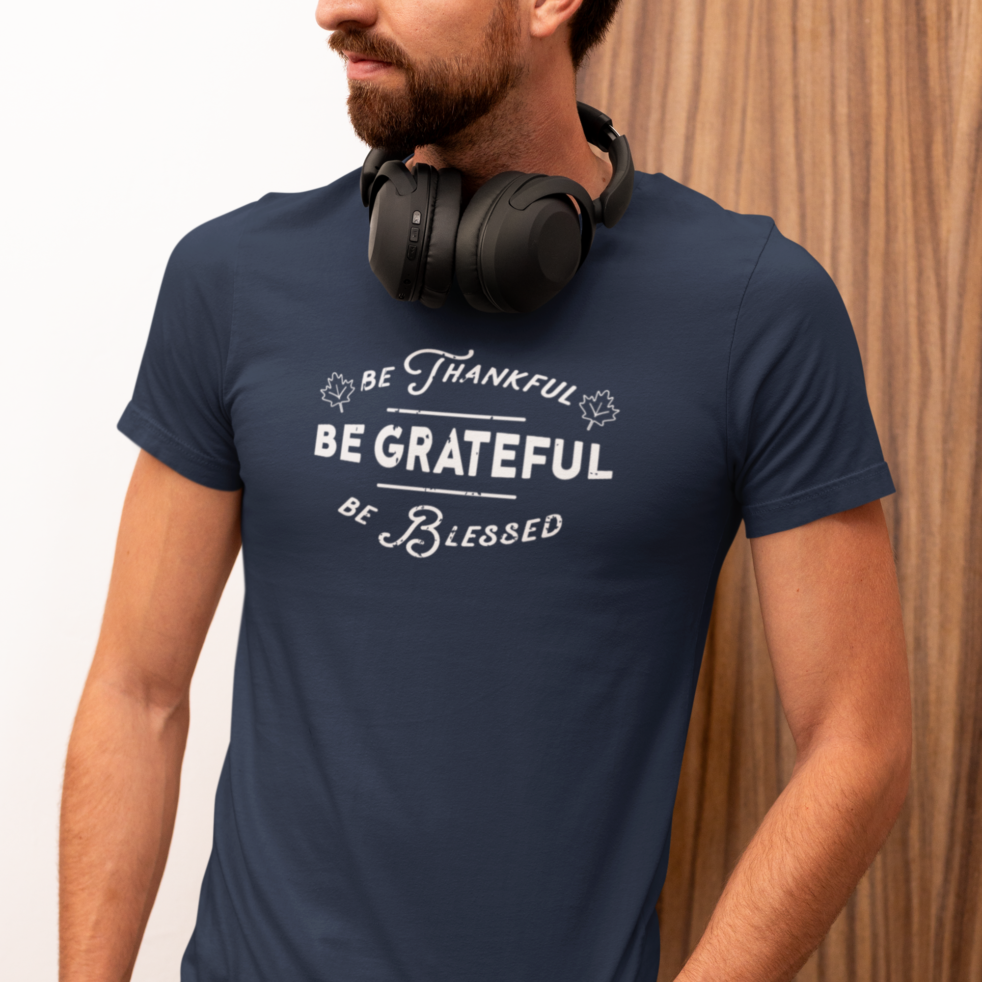 Men Thanksgiving special half sleeve round neck Tee