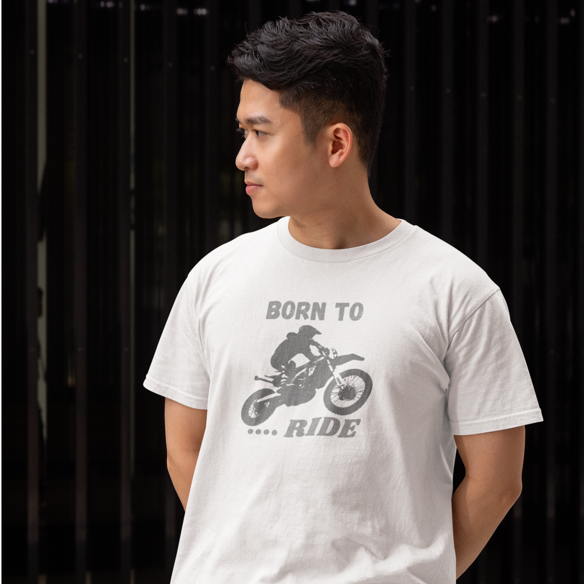 Men bike racing special graphic printed ultra-Cotton Tee