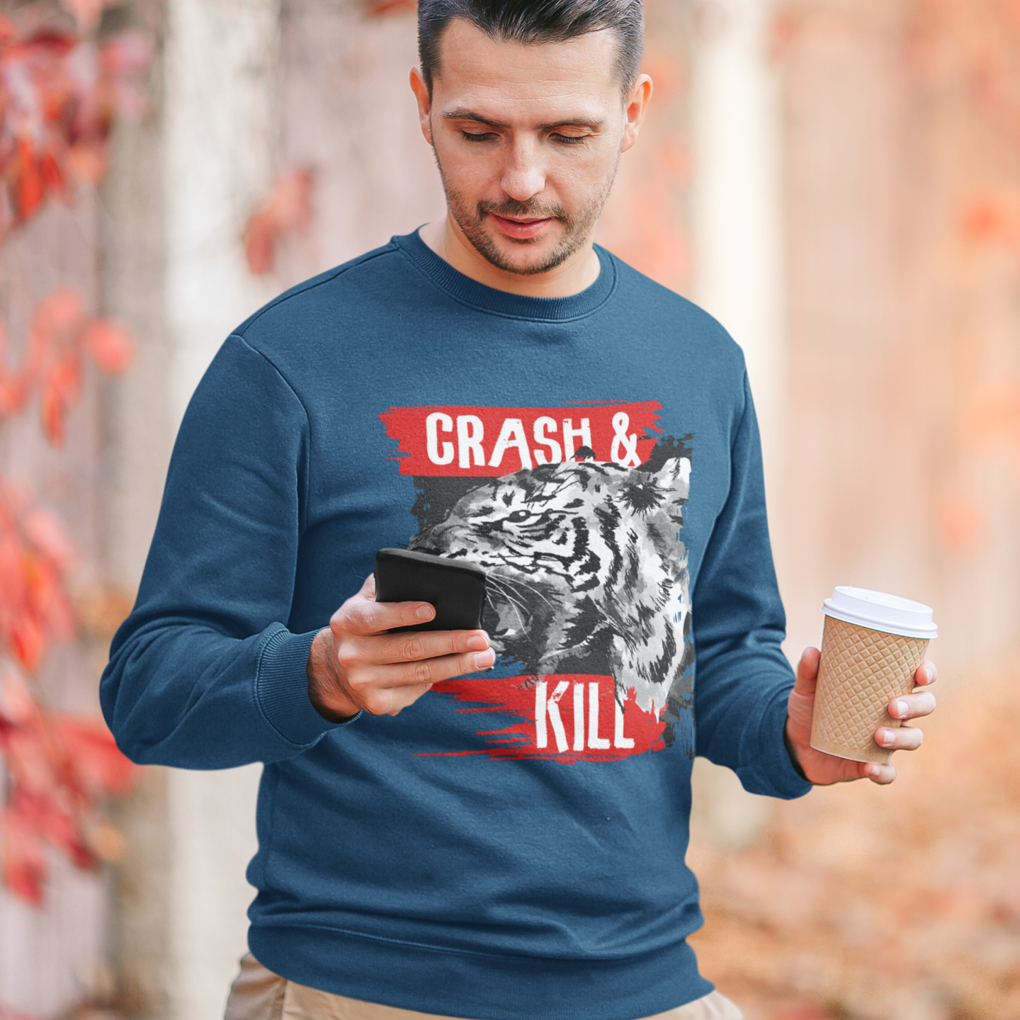 Street wear Round neck oversized Sweatshirt for Men