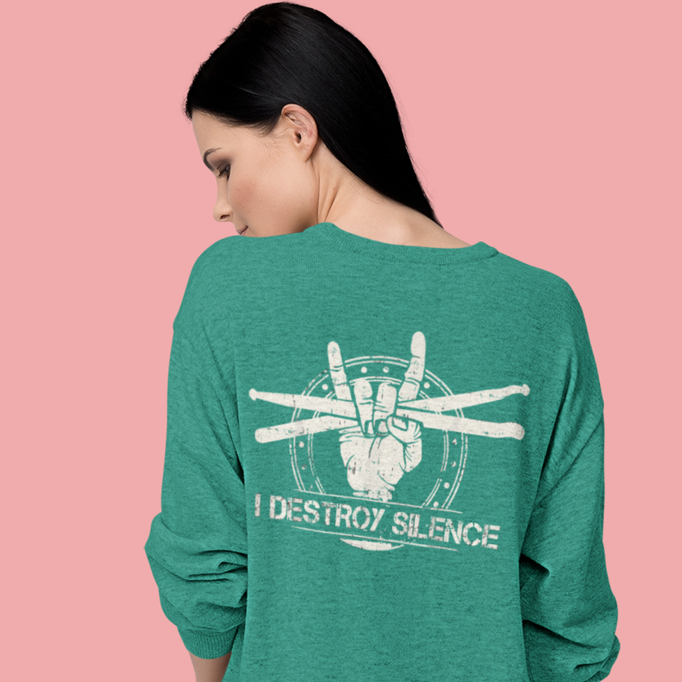 Round neck oversized streetwear Sweatshirt for women