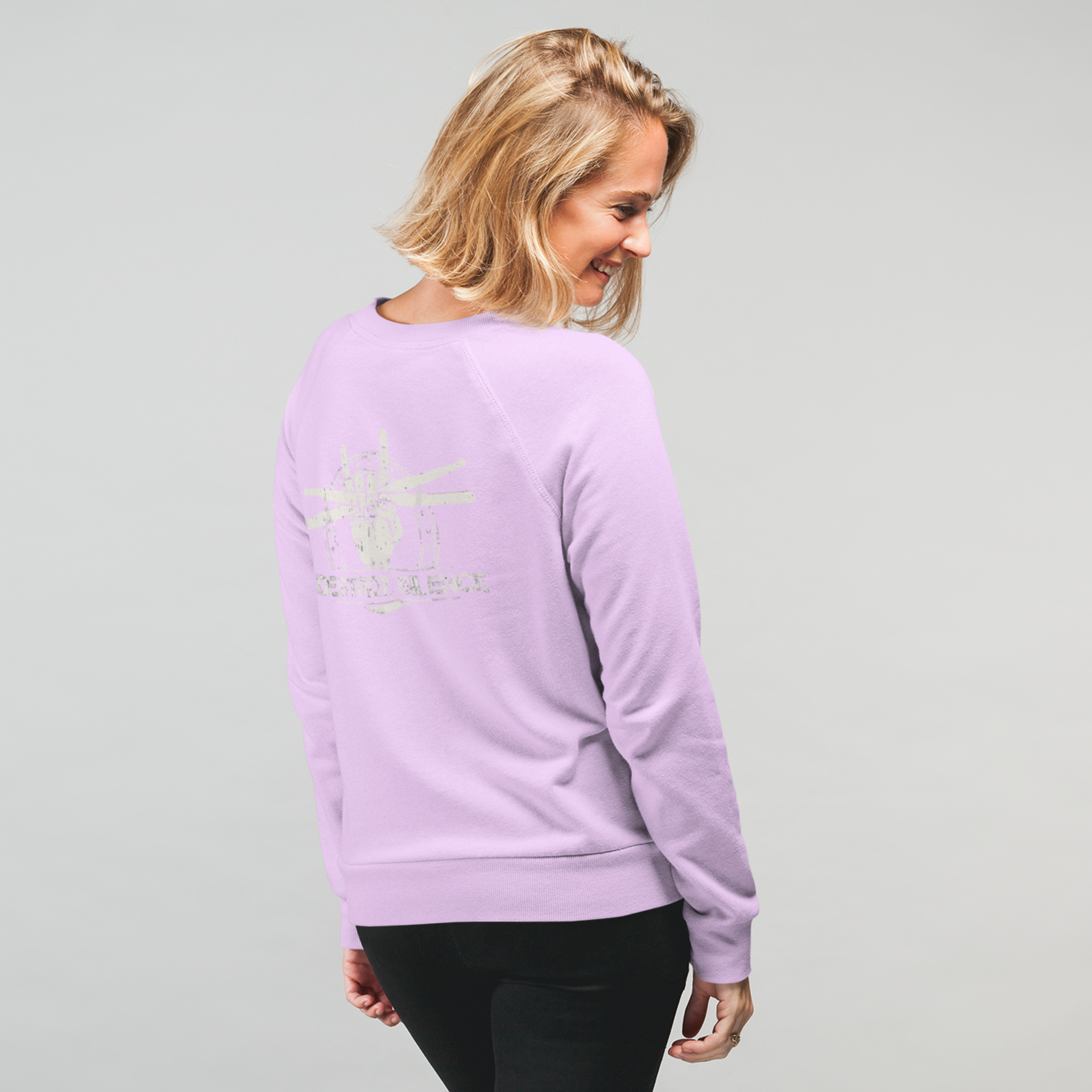 Round neck oversized streetwear Sweatshirt for women