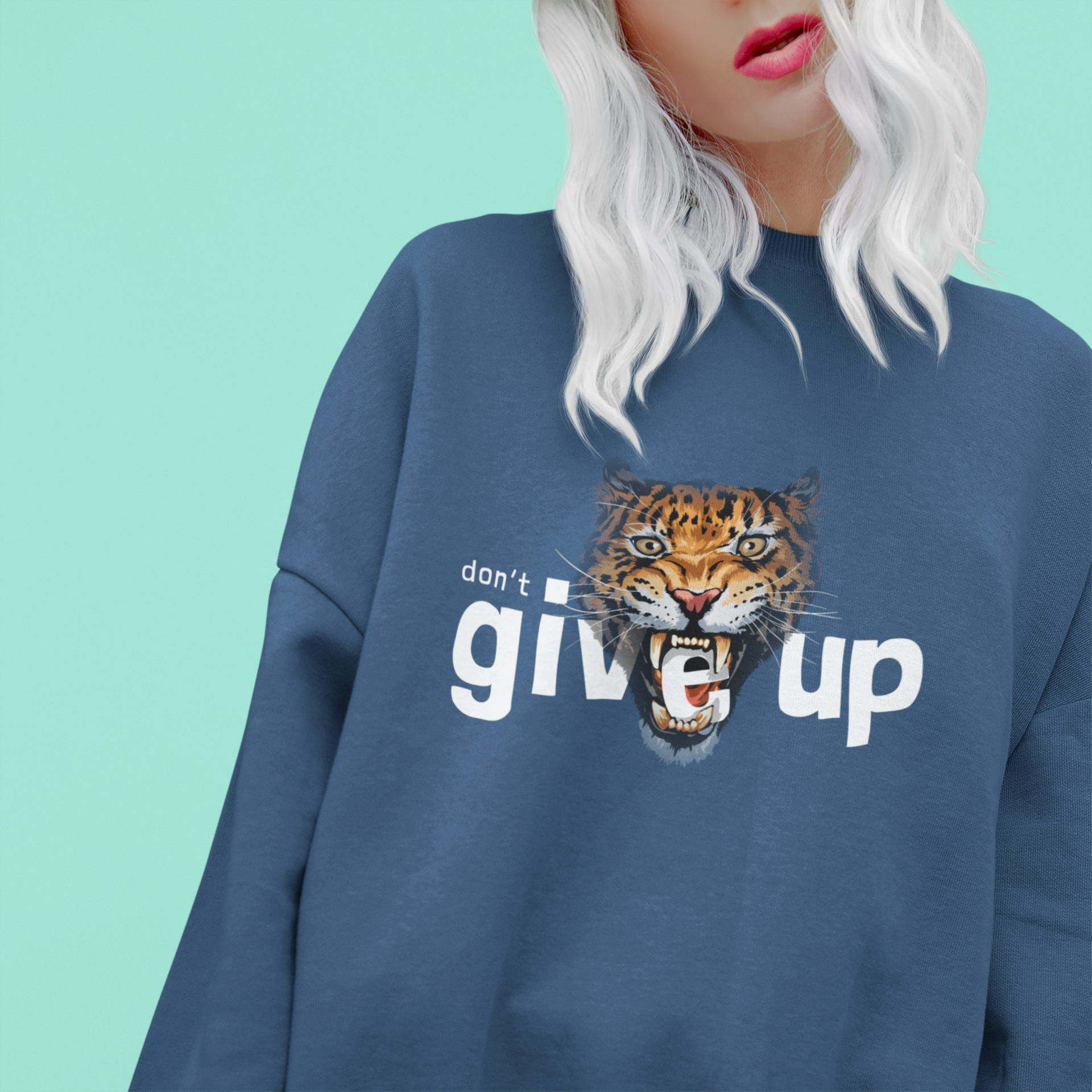 Streetwear Roundneck oversized Sweatshirt for women