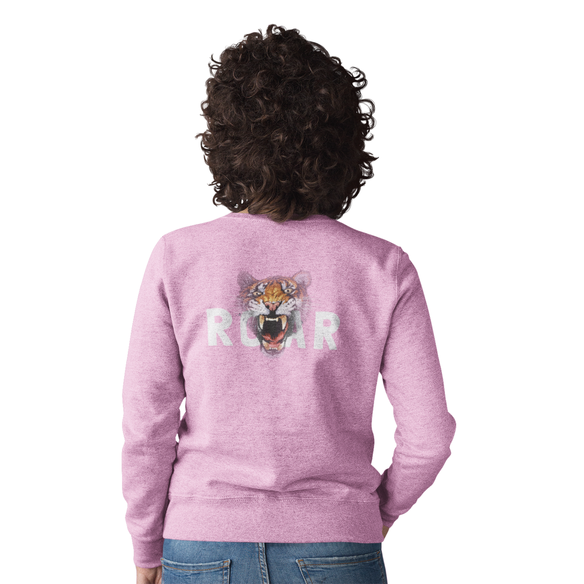 Round Neck oversized streetwear Sweatshirt for women