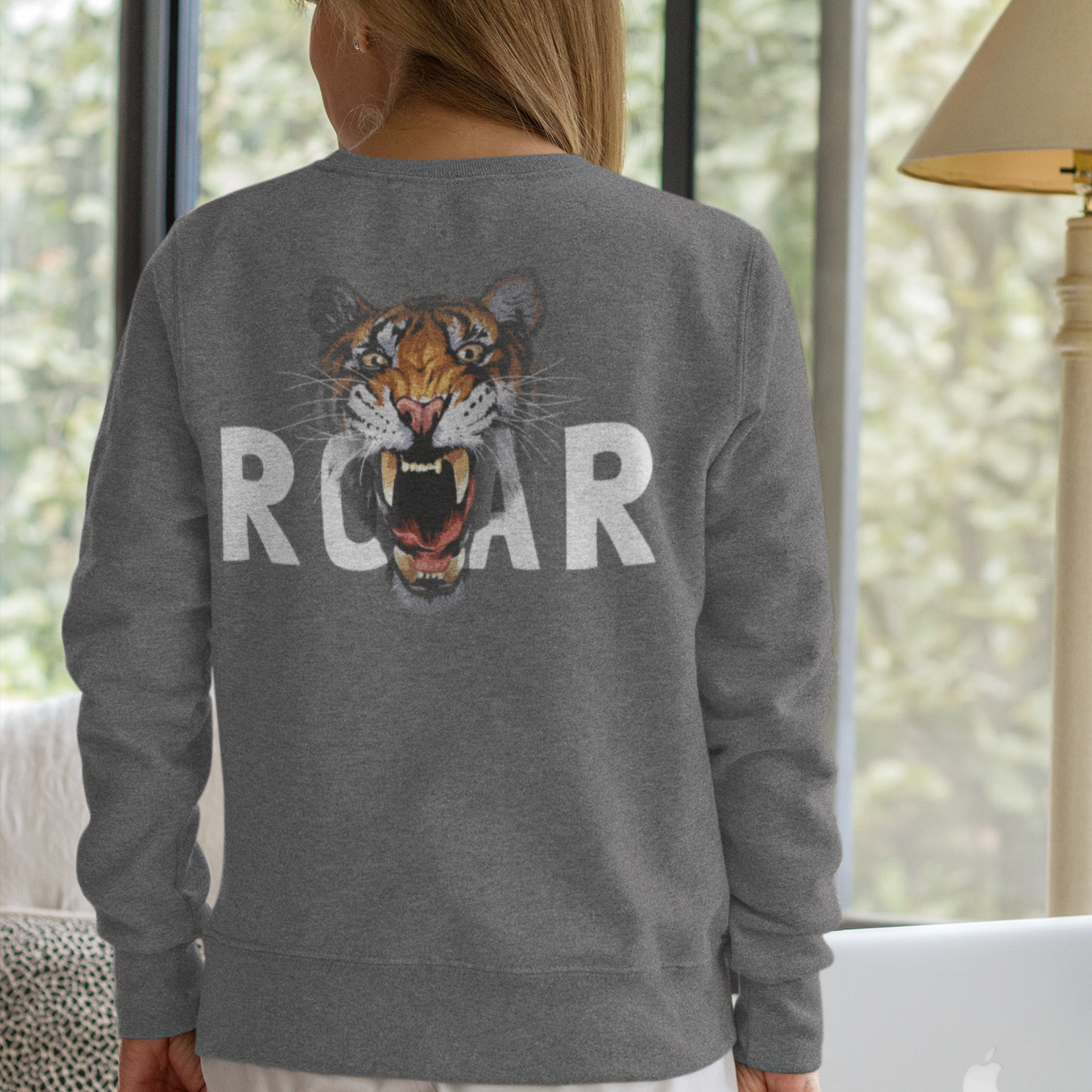 Round Neck oversized streetwear Sweatshirt for women