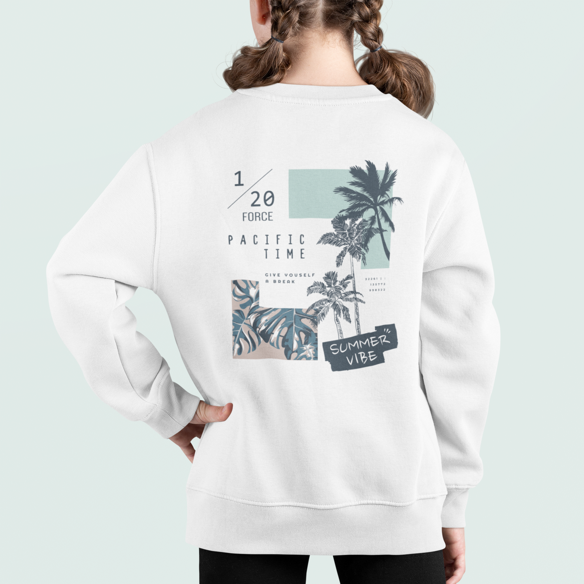 Streetwear Round neck oversized Sweatshirt for women