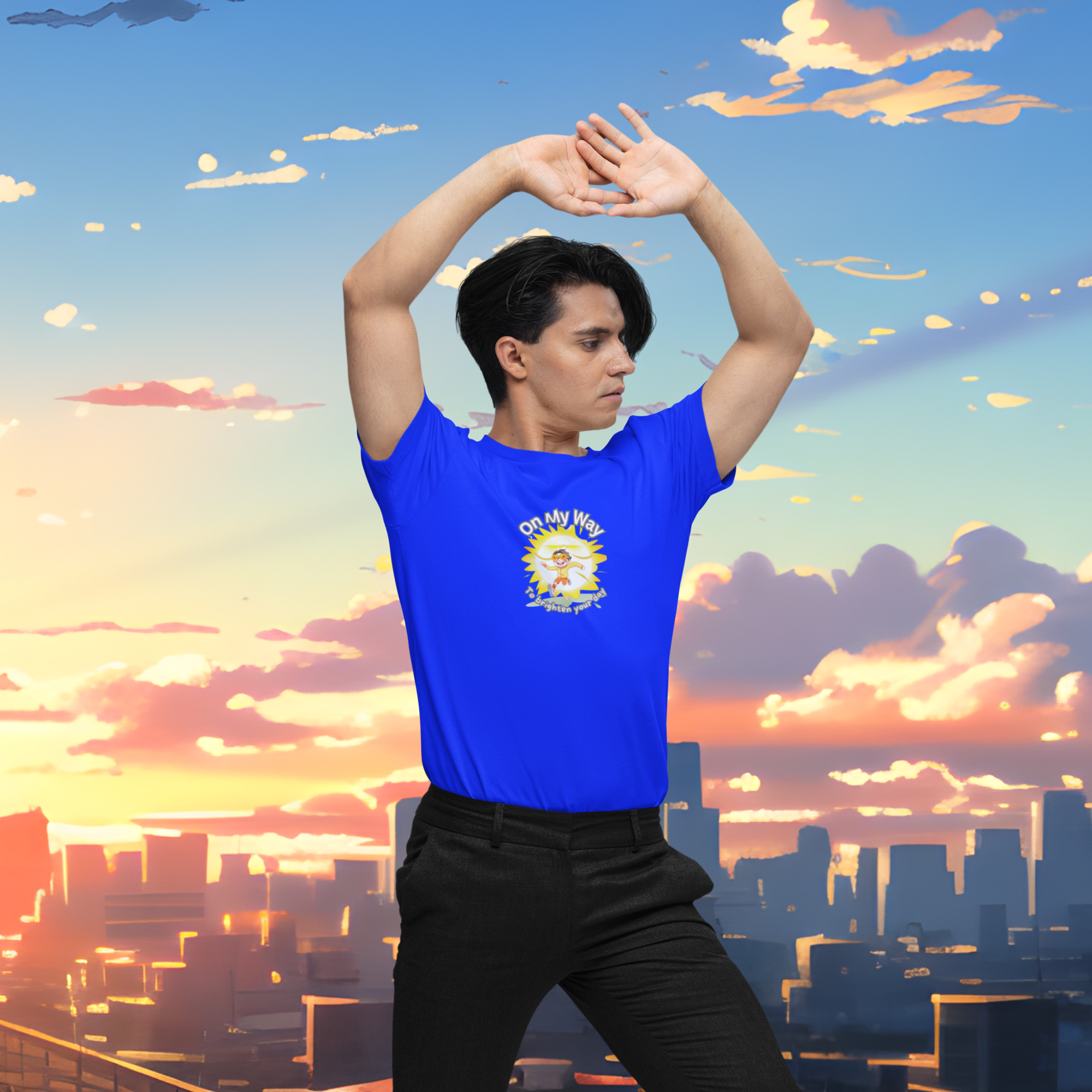 Sunny day vibes round neck T-Shirt for men women