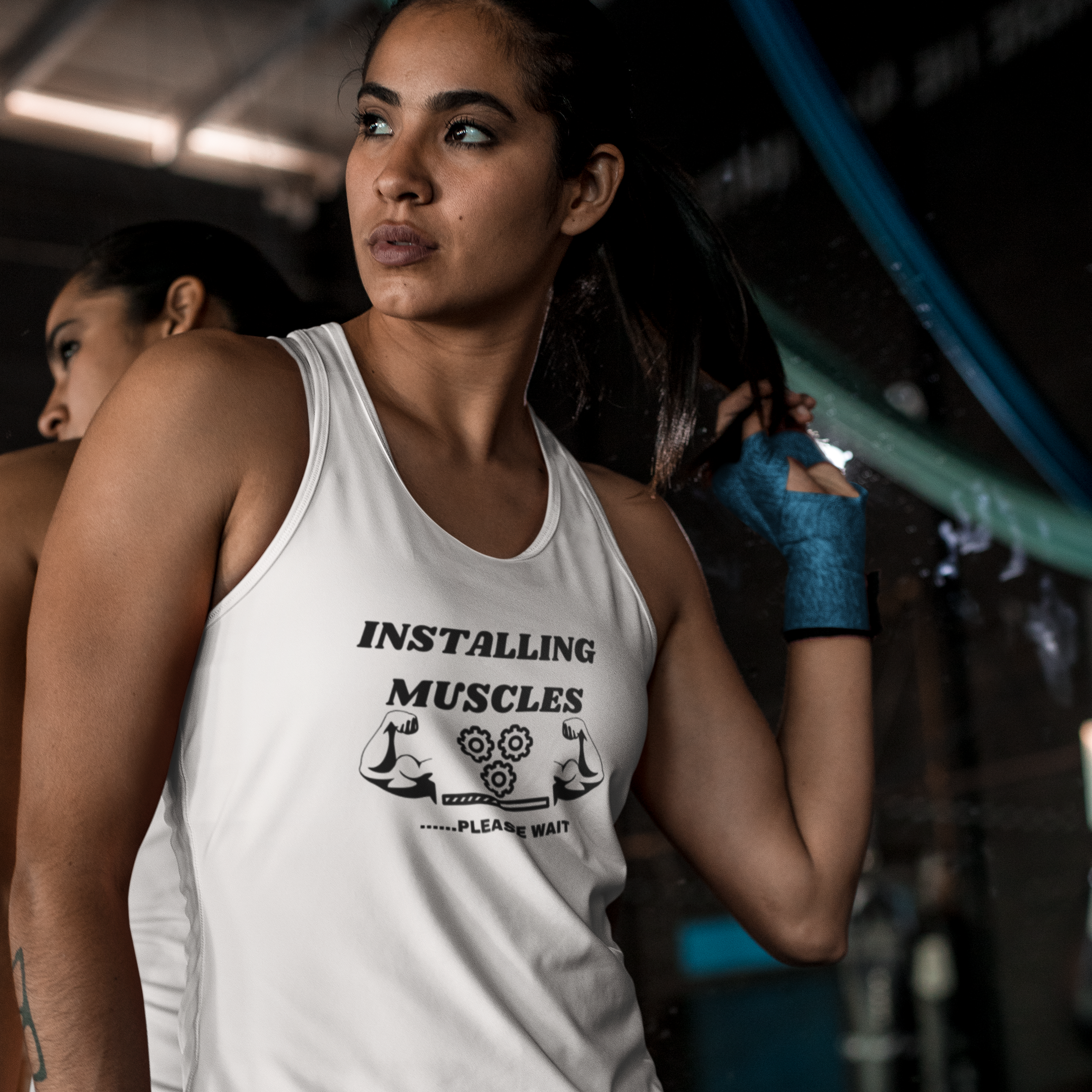 Women's Racerback workout and casual slim fit Tank Top