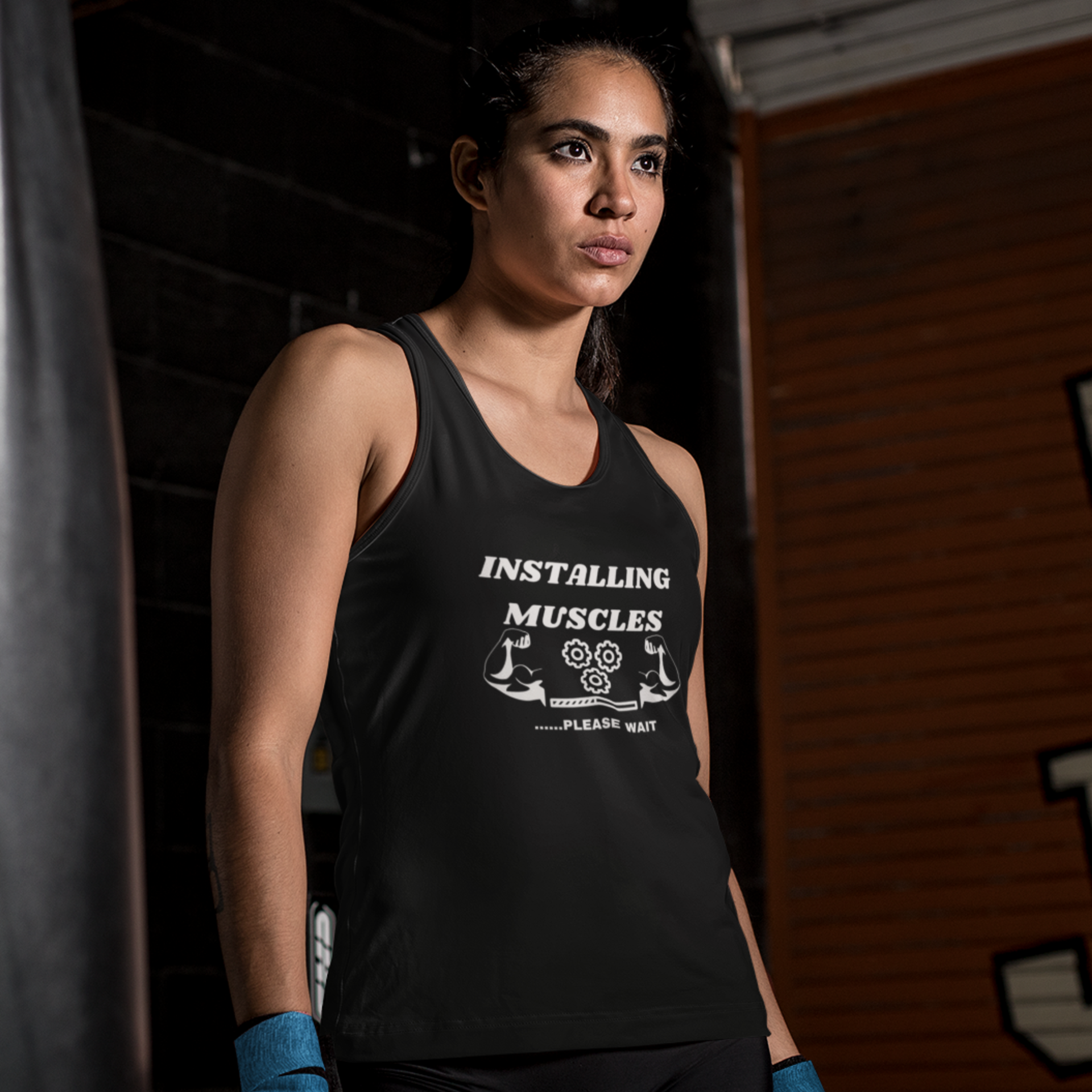 Women's Racerback workout and casual slim fit Tank Top