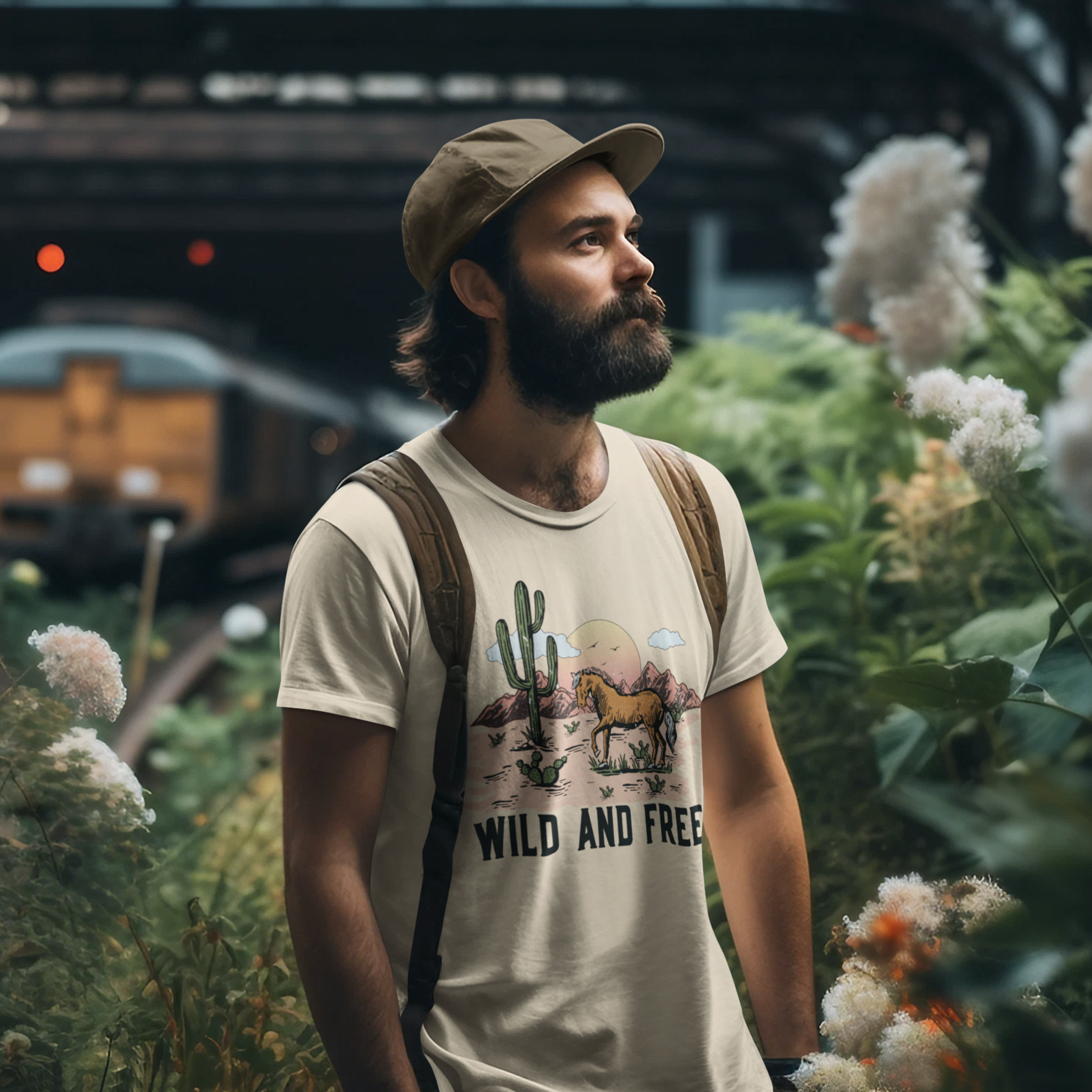 Western design Printed T-Shirt for men Women