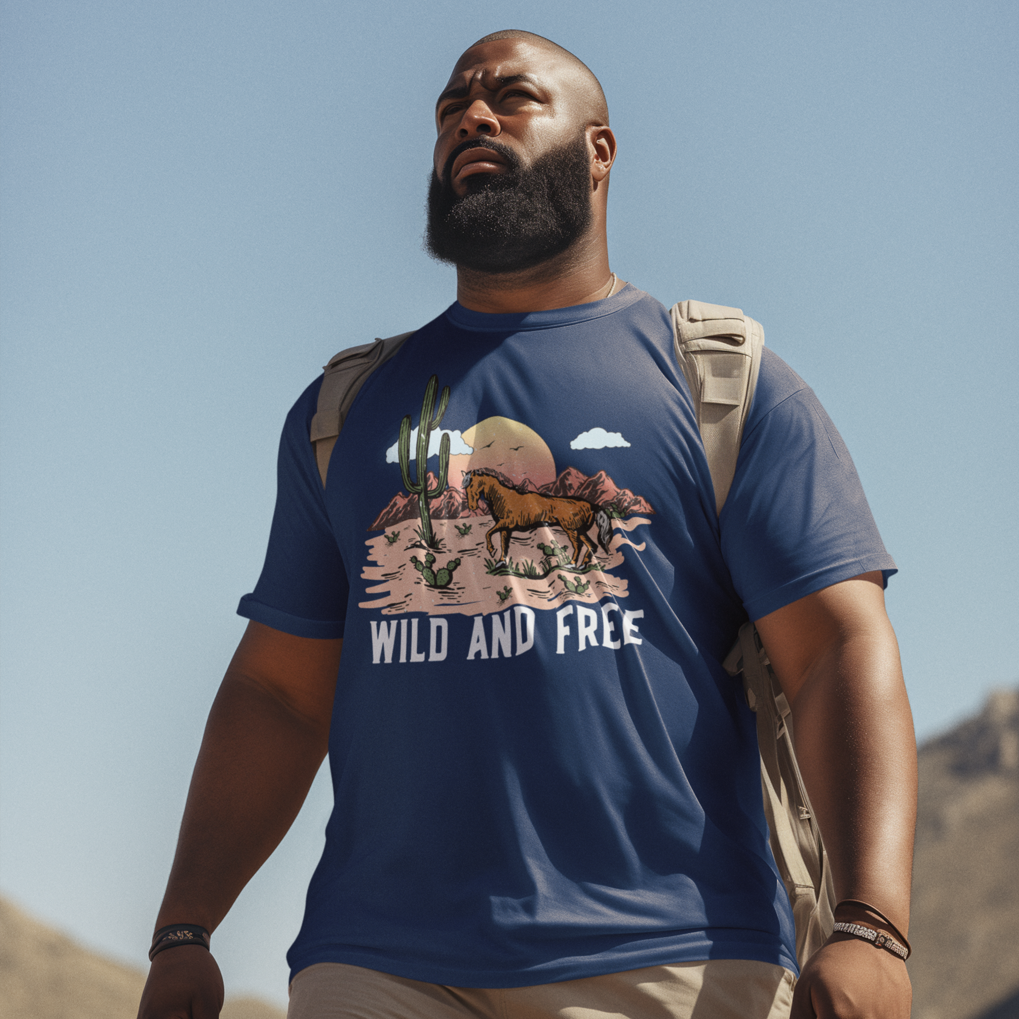 Western design Printed T-Shirt for men Women