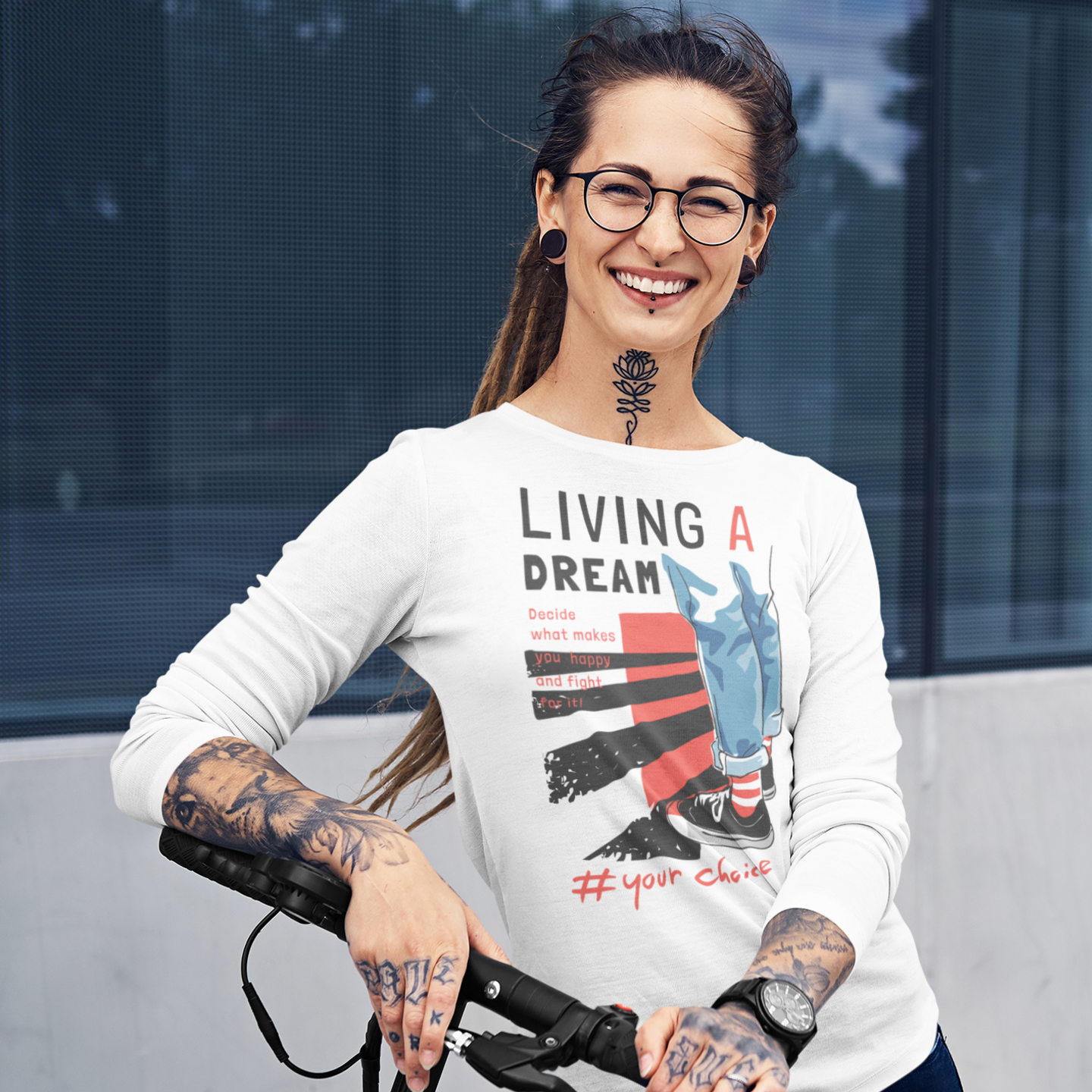 Women Ultra Cotton Long Sleeve round neck streetwear T shirt