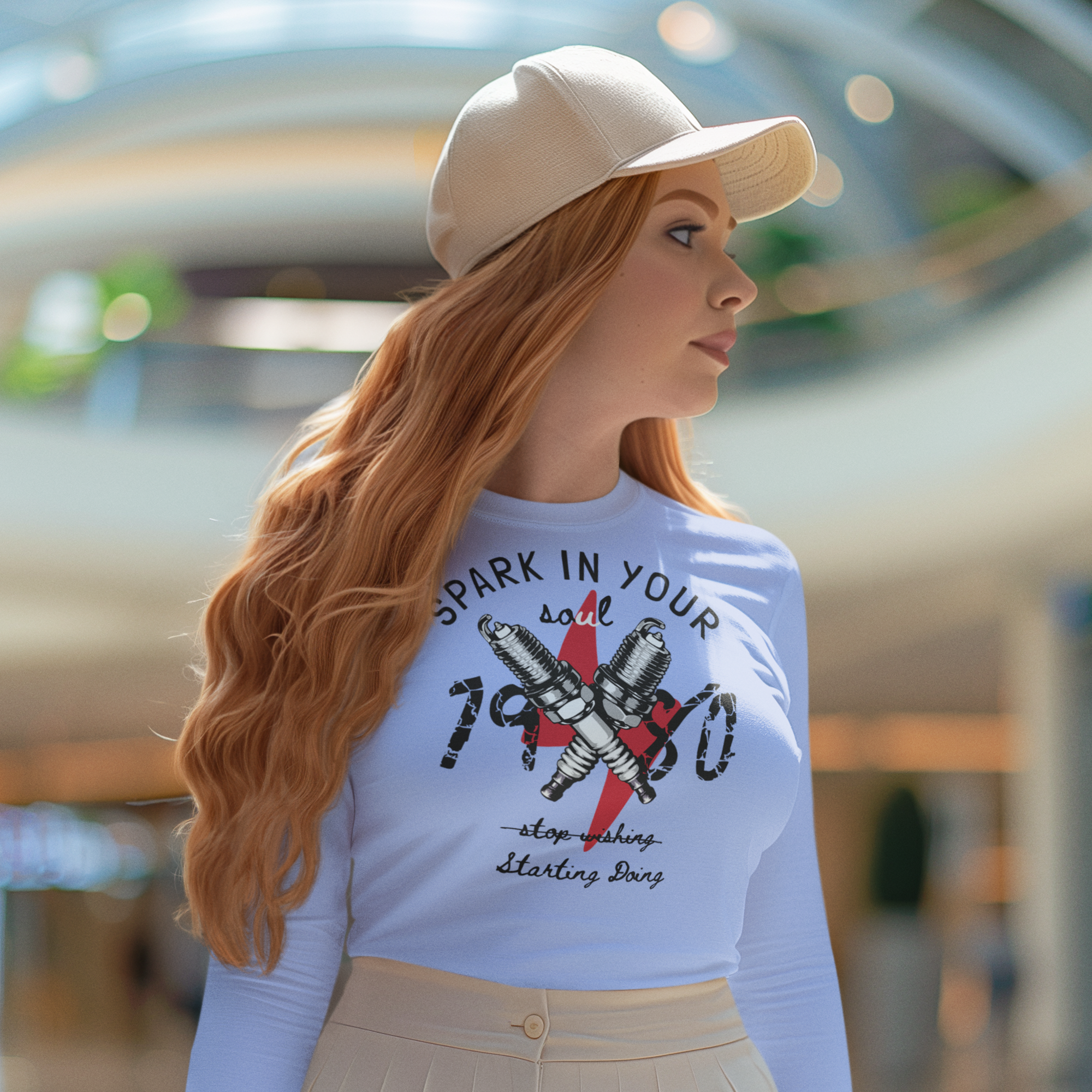 Women Ultra Cotton Long Sleeve round neck classic fit street wear T shirt