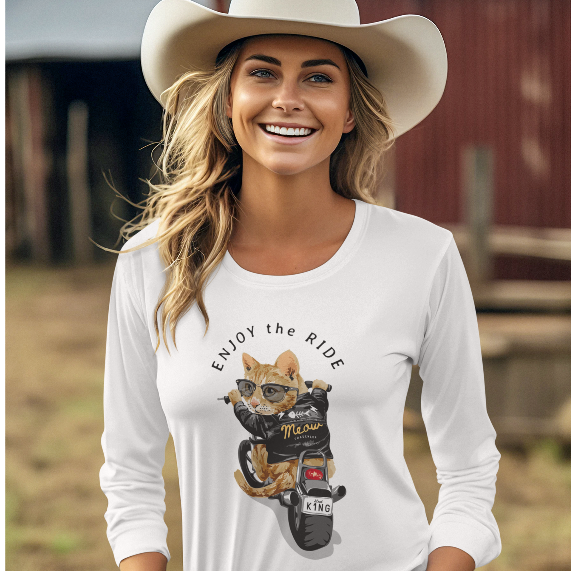 Women Ultra Cotton Long Sleeve round neck classic fit street wear T shirt