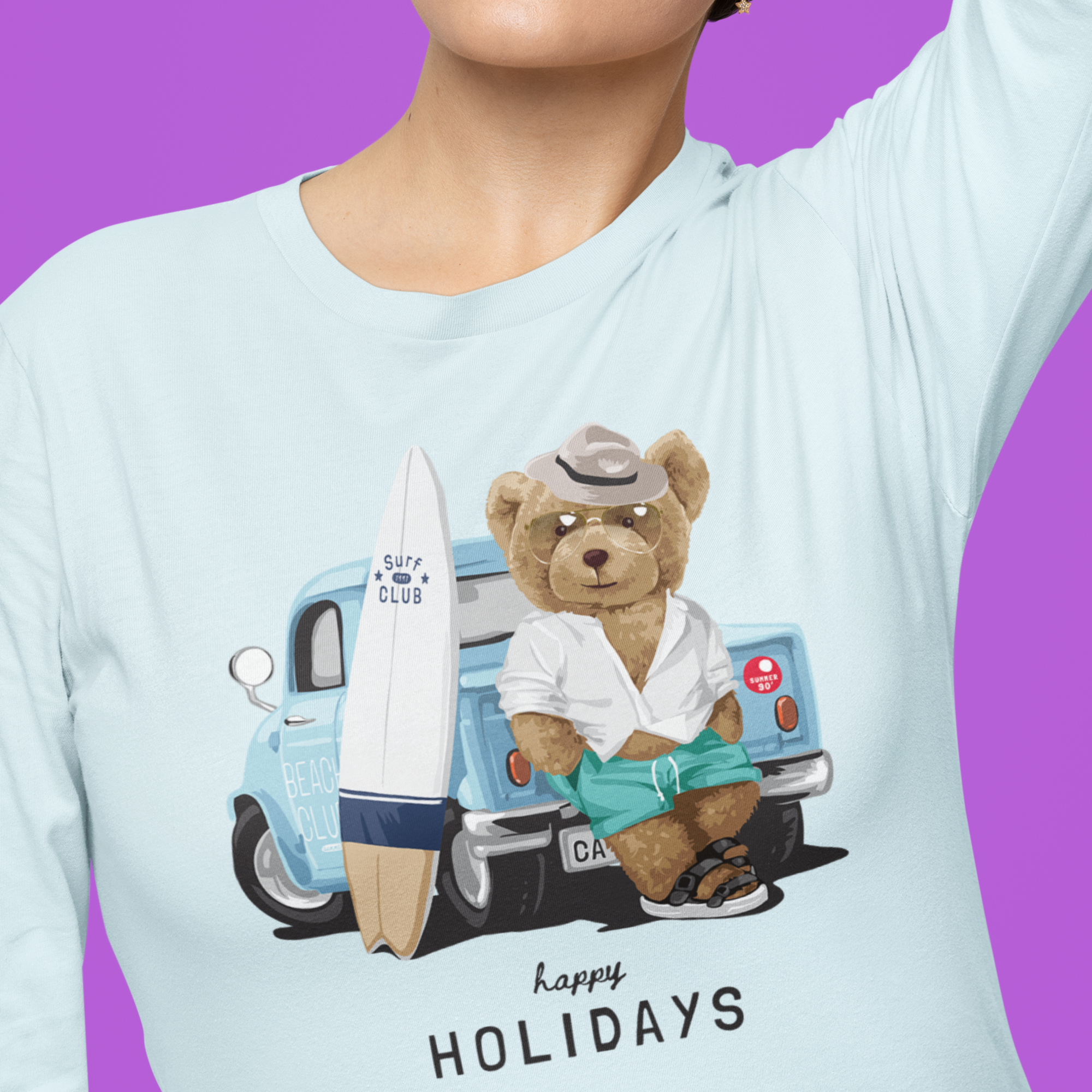 Women Ultra Cotton Long Sleeve round neck classic fit streetwear T shirt