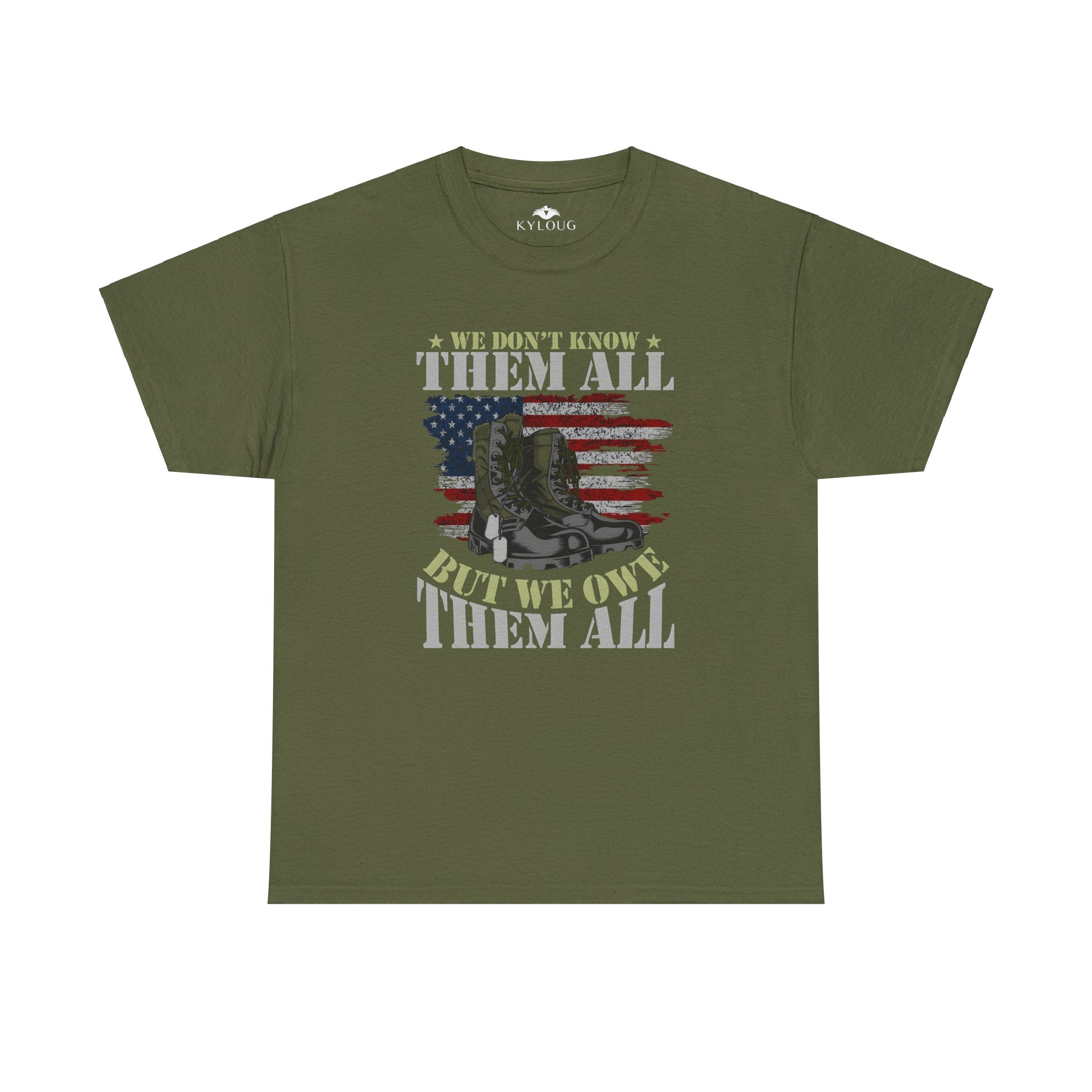 Veterans honor T-Shirt round neck classic fit