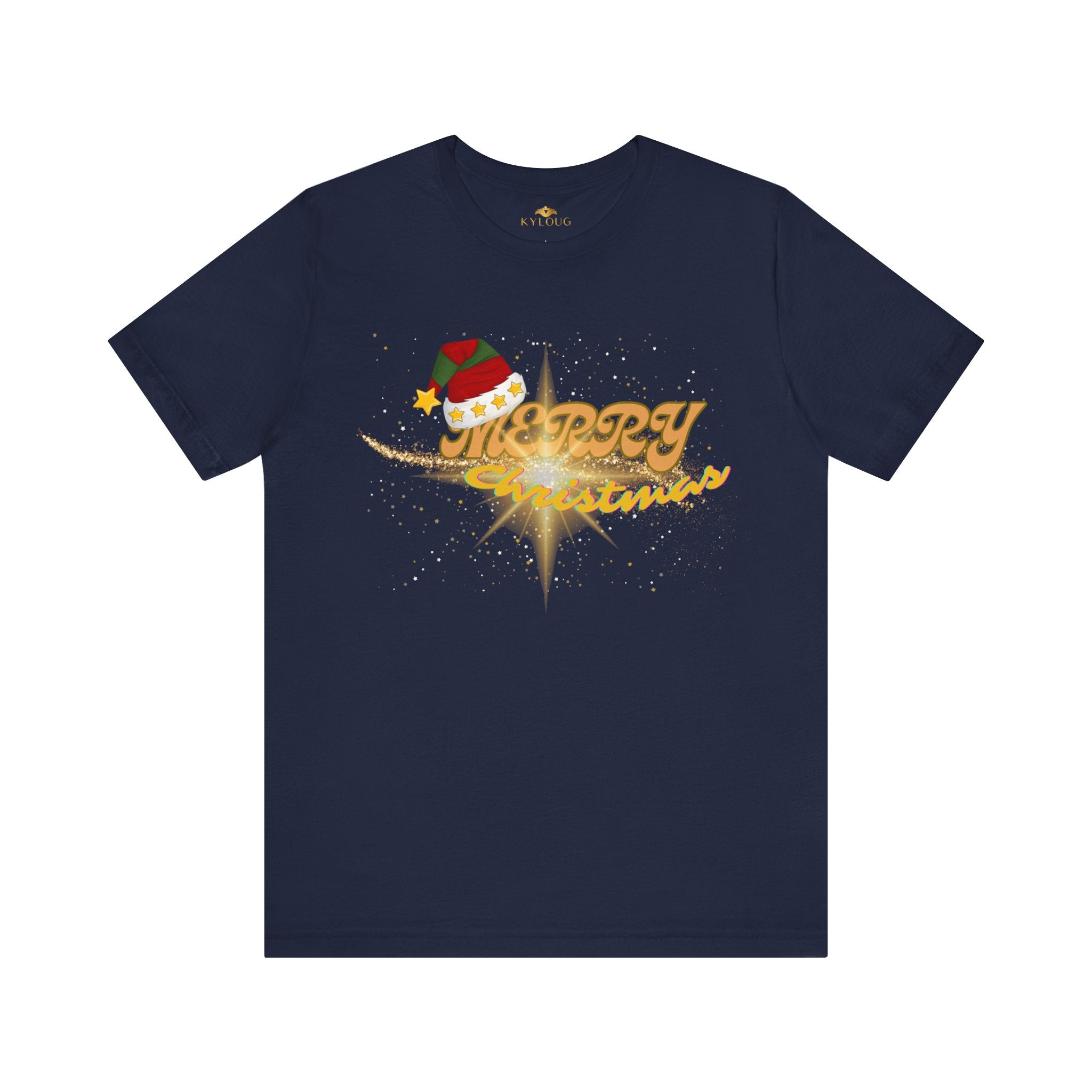 Men Christmas season special half sleeve round neck Tee