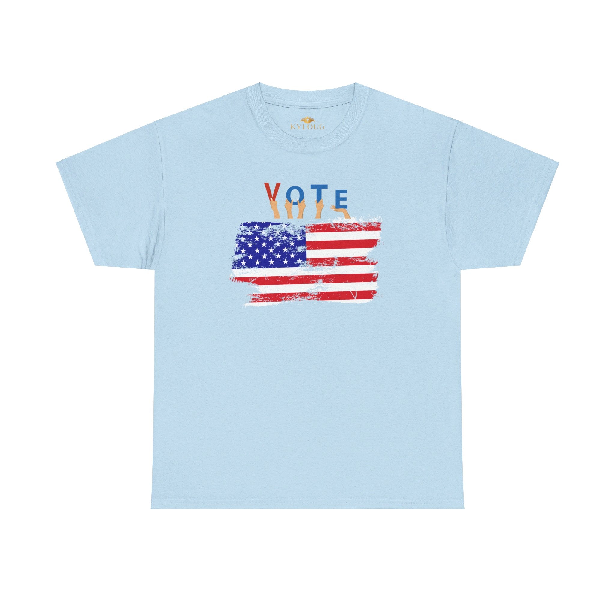 Vote America round neck classic fit t shirt for women