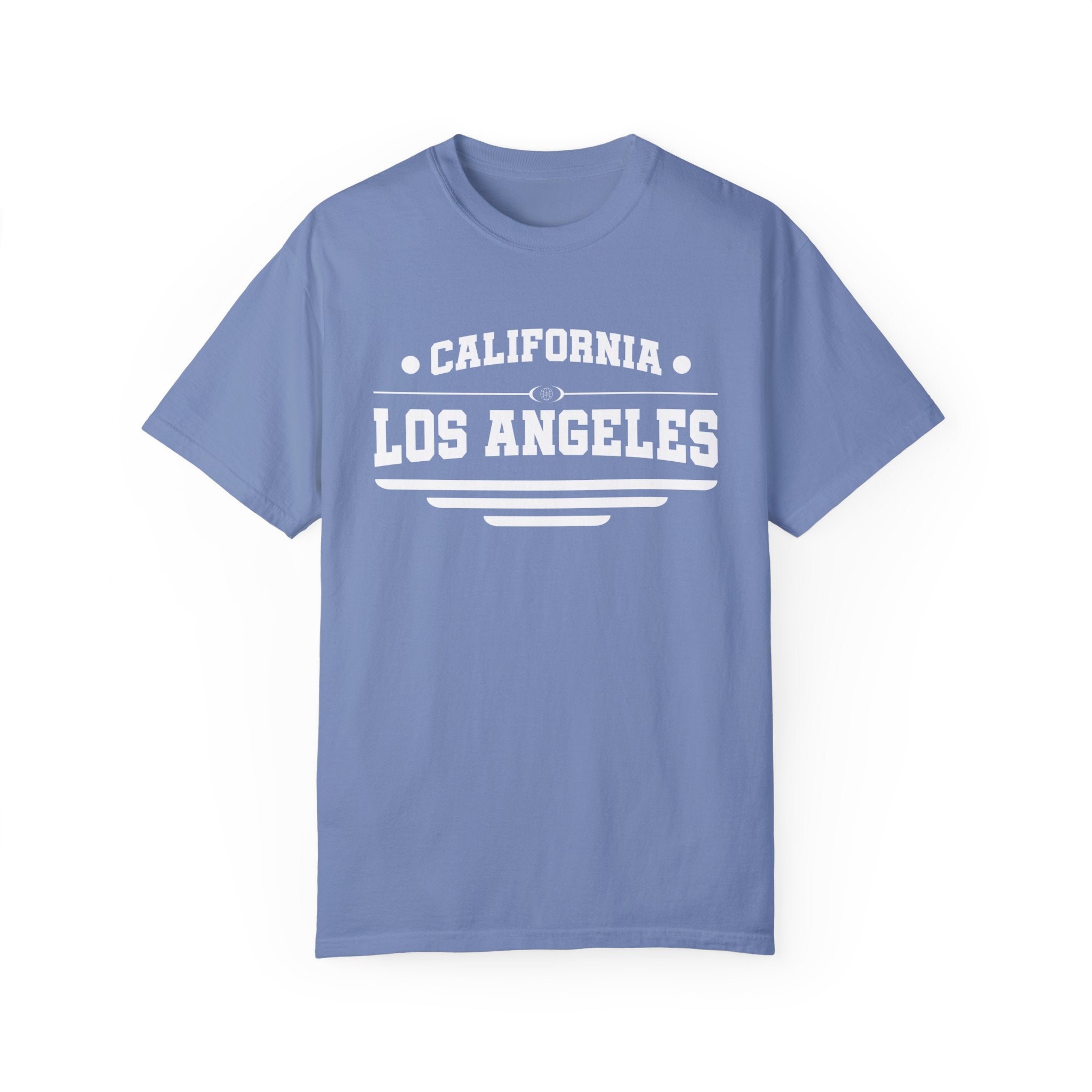 California text oversized round neck T-shirt for Women