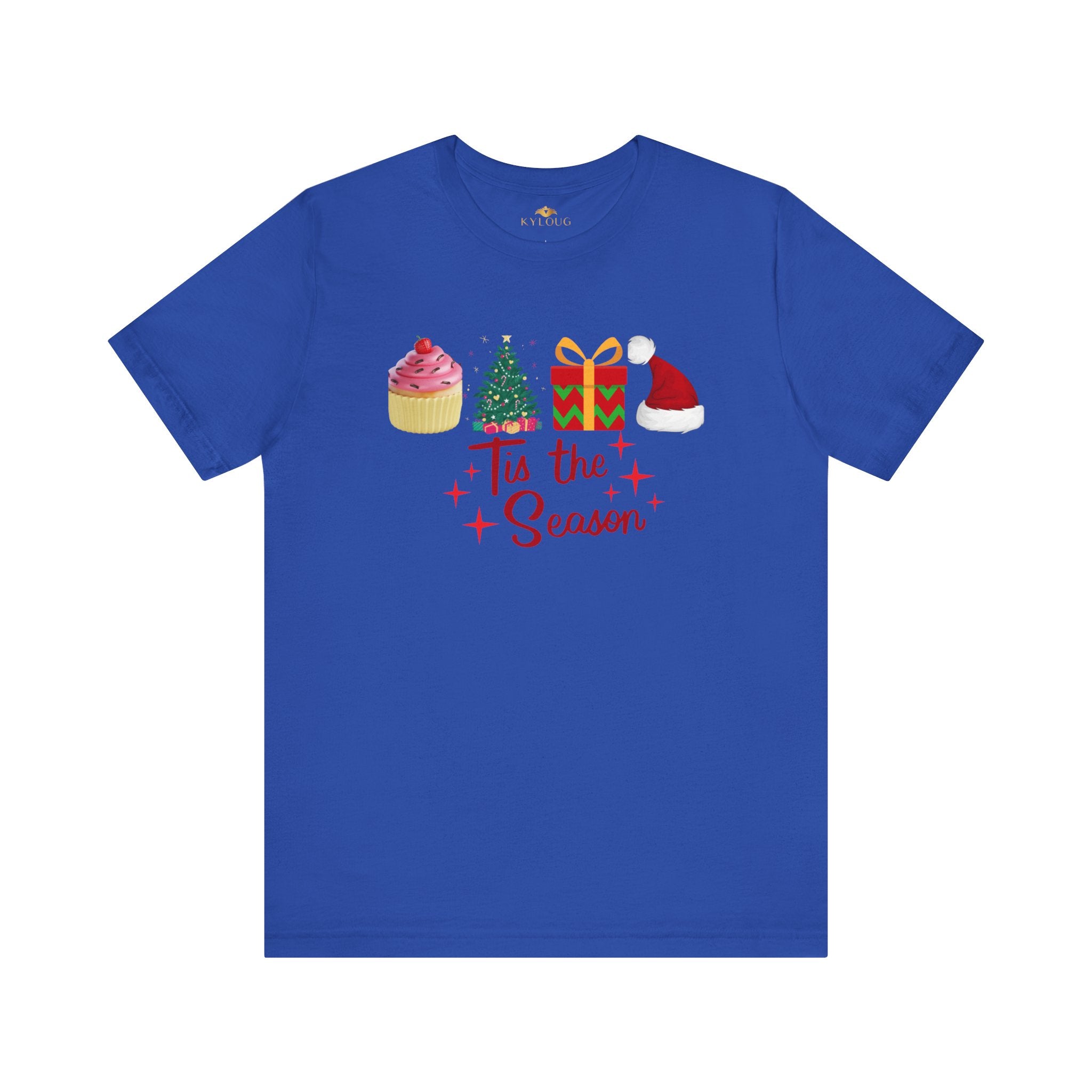 Women Christmas season special half sleeve round neck Tee