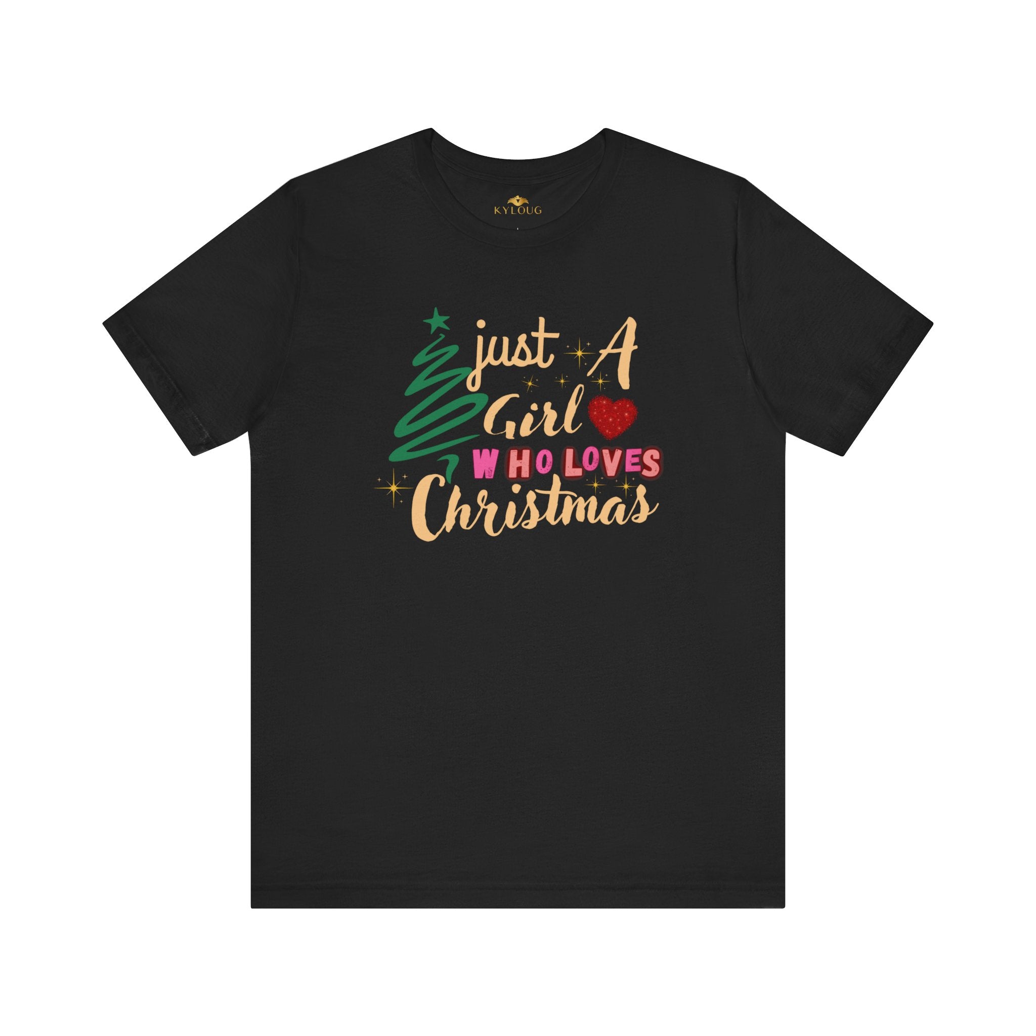 Women Christmas season special half sleeve round neck Tee