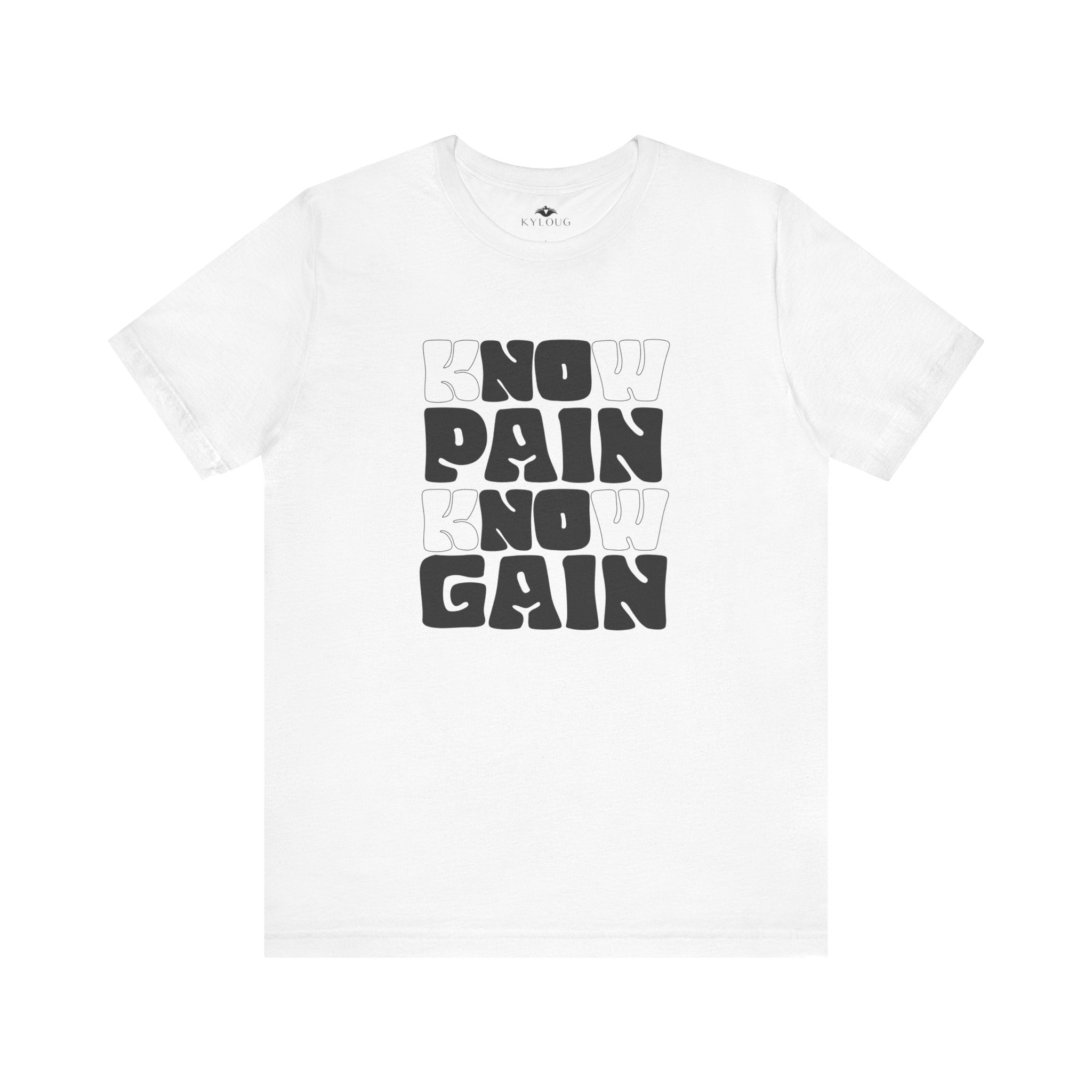 Gym wear Text Printed round neck T-Shirt men Women