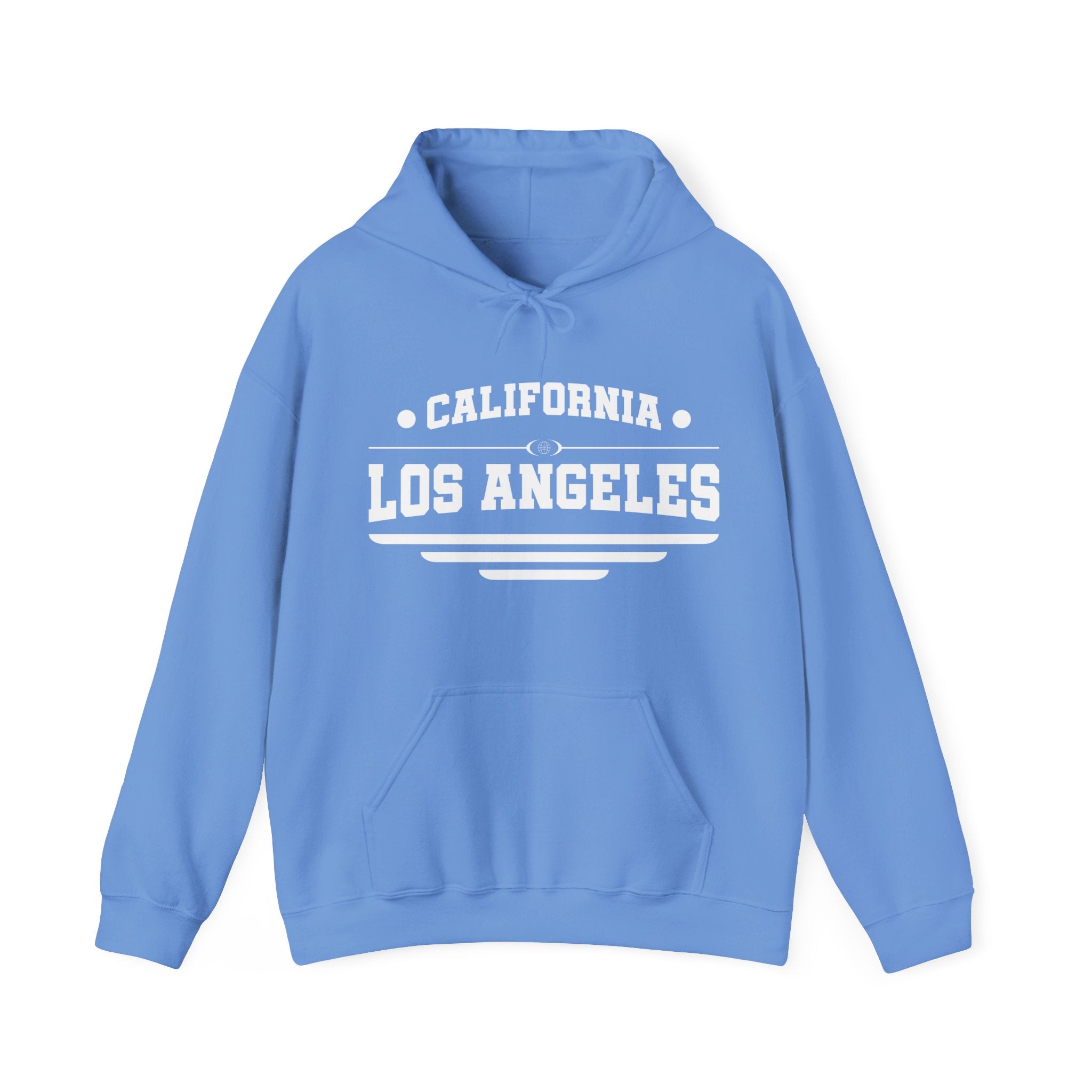 California Los Angles Text Printed Hoodie for women