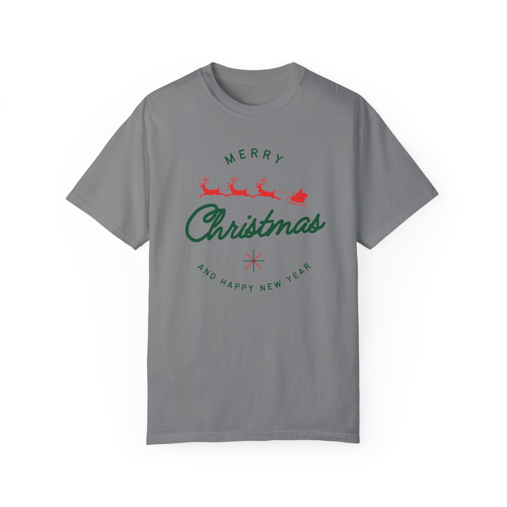 Men Christmas season special half sleeve comfort fit round neck T-Shirt.