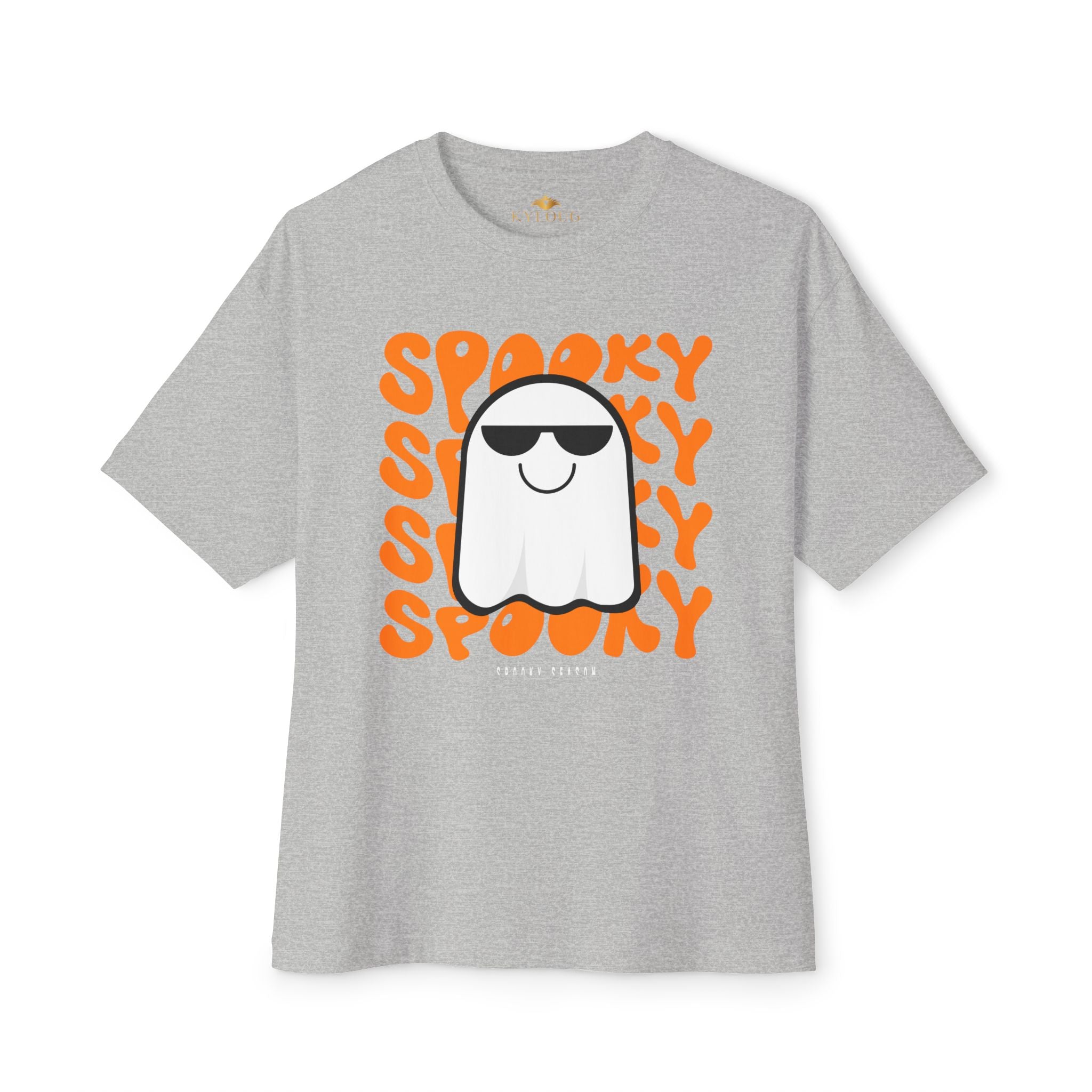 Halloween special printed oversized round neck t-shirt for Women