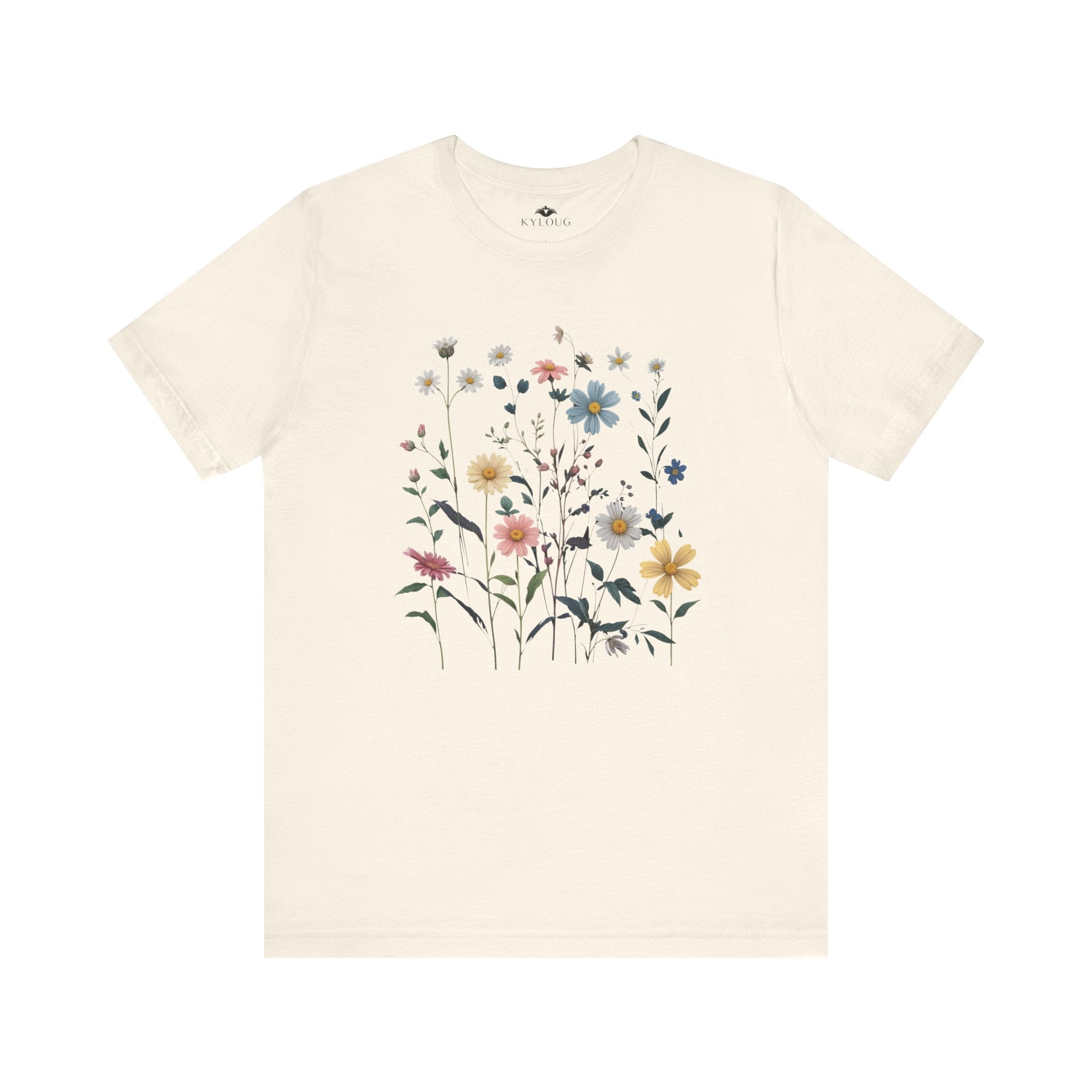 Blossom Bloom Flower Printed round neck T-Shirt for men women