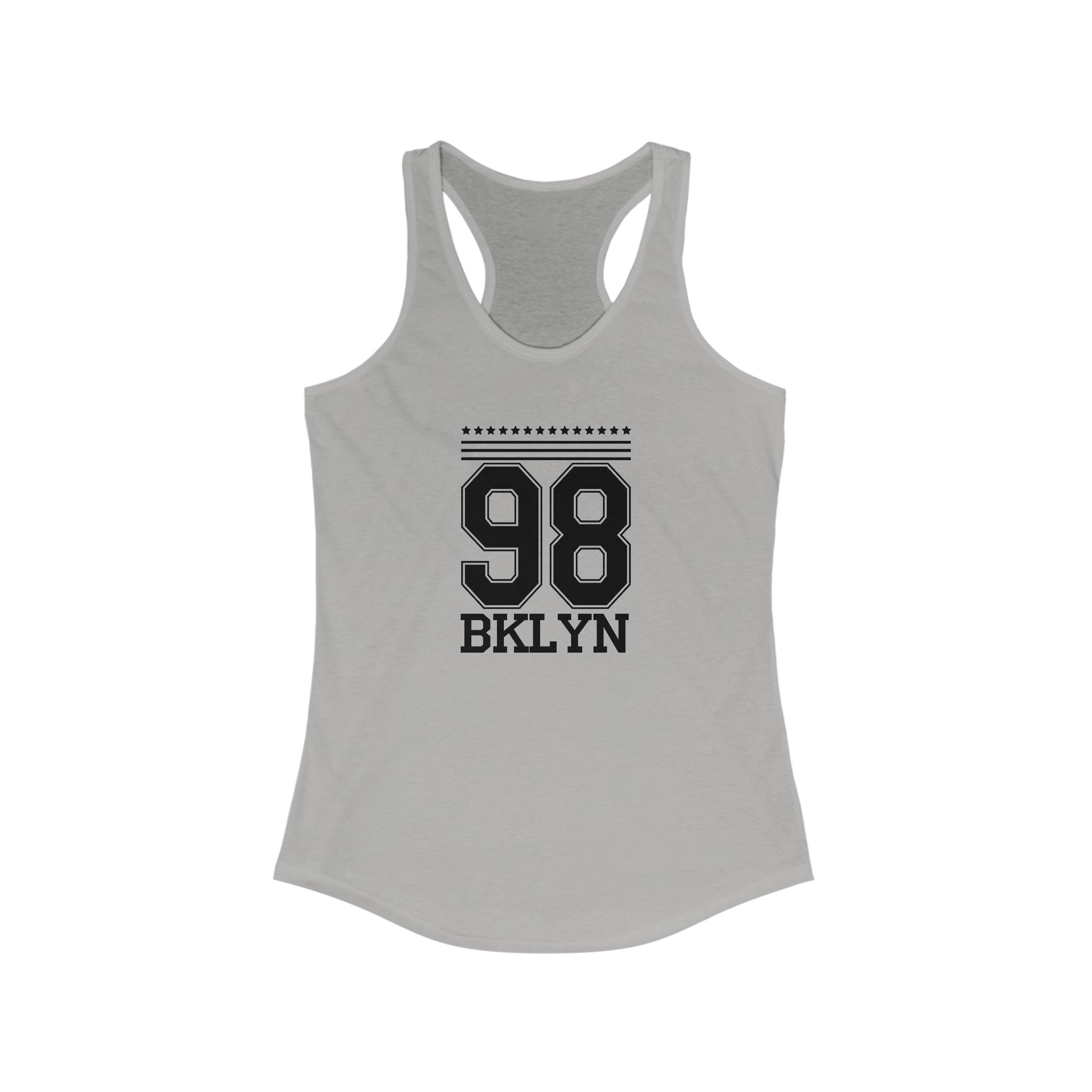 Women's text printed slim fit Tank Top