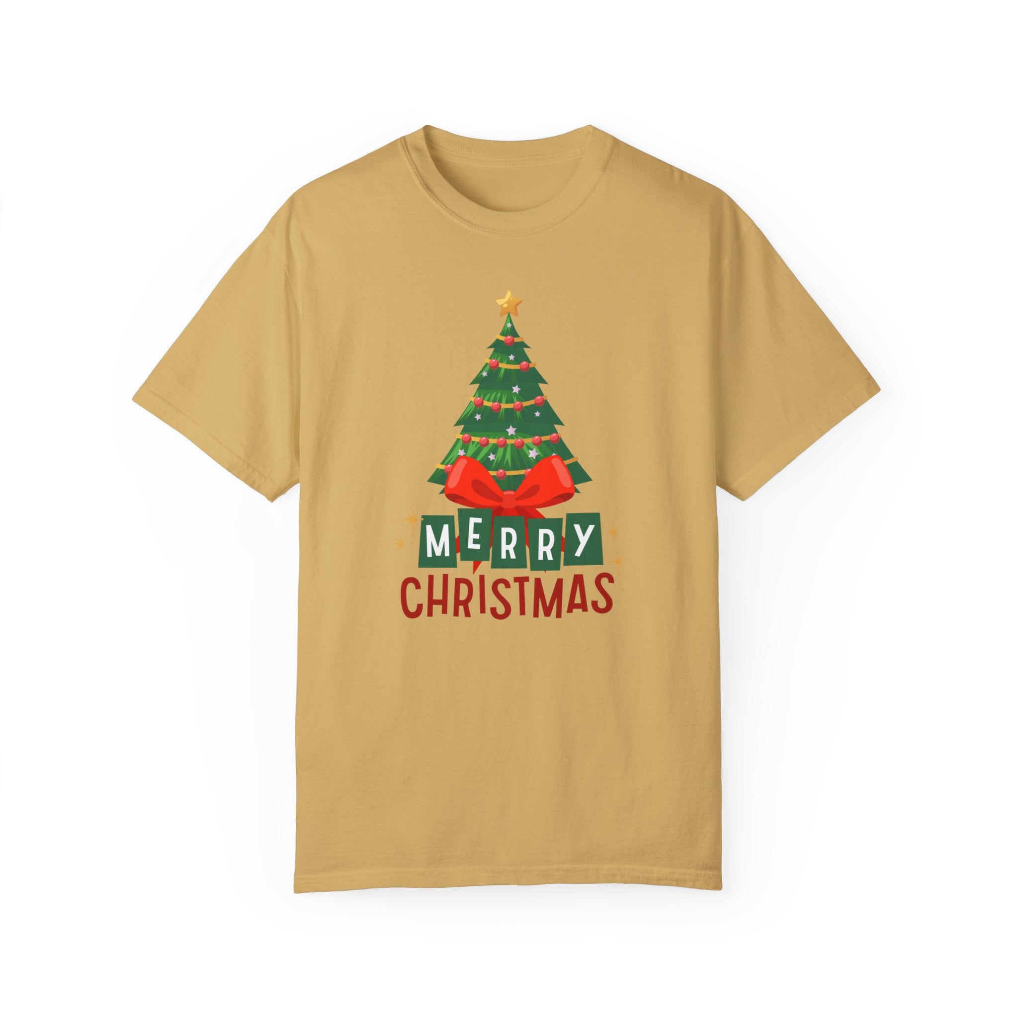 Women Christmas season special half sleeve comfort fit round neck T-Shirt.