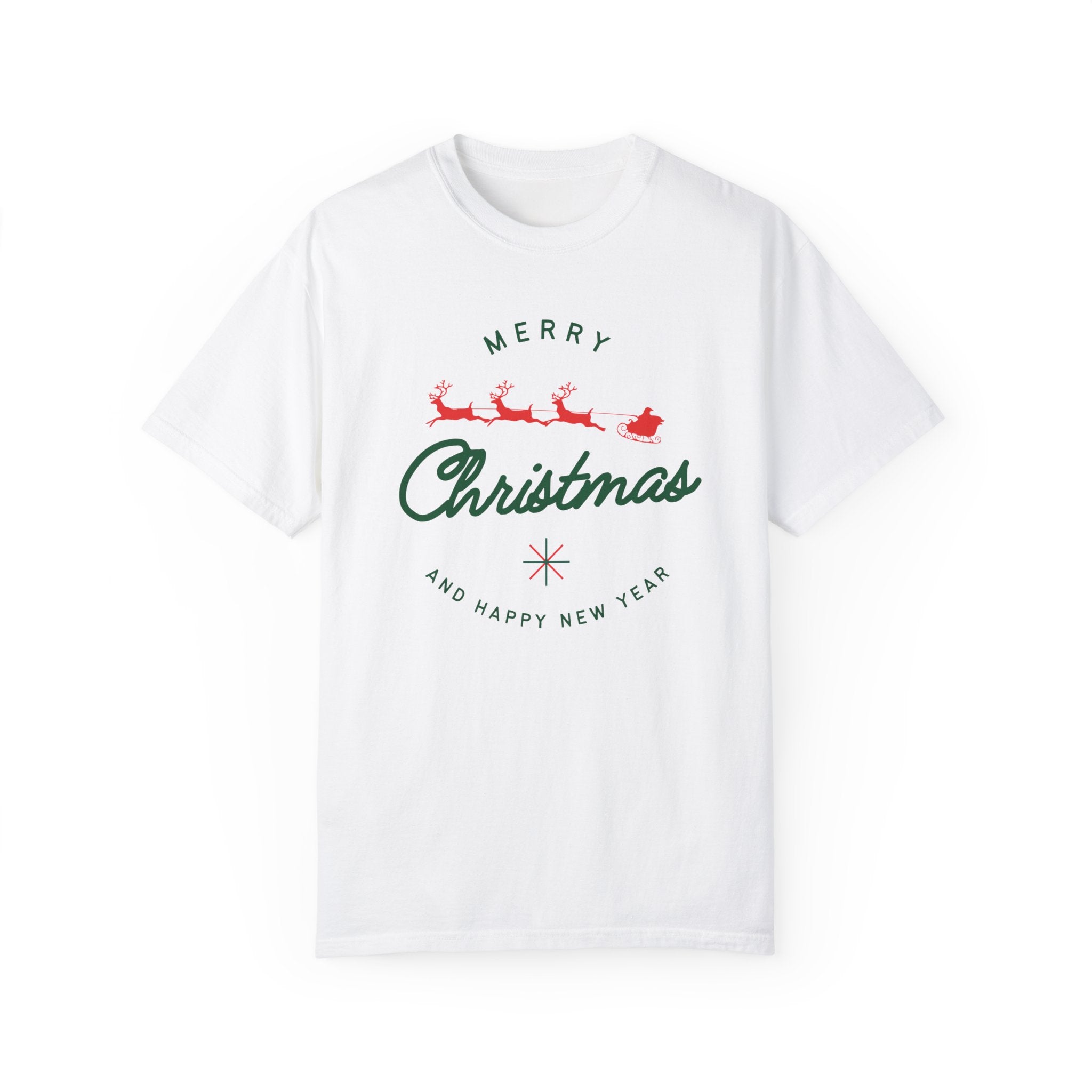 Men Christmas season special half sleeve comfort fit round neck T-Shirt.