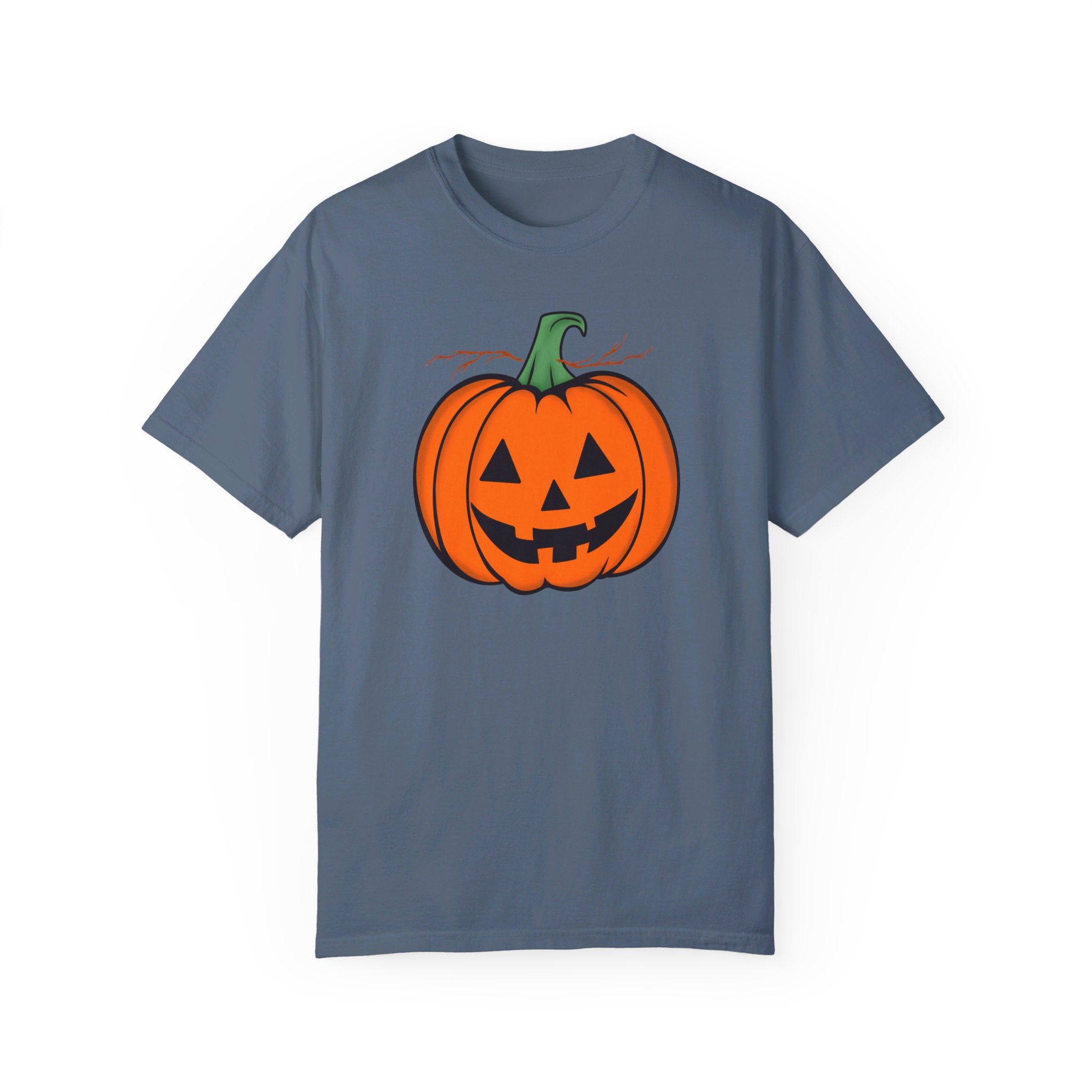 Halloween special printed comfort fit round neck t shirt for men.