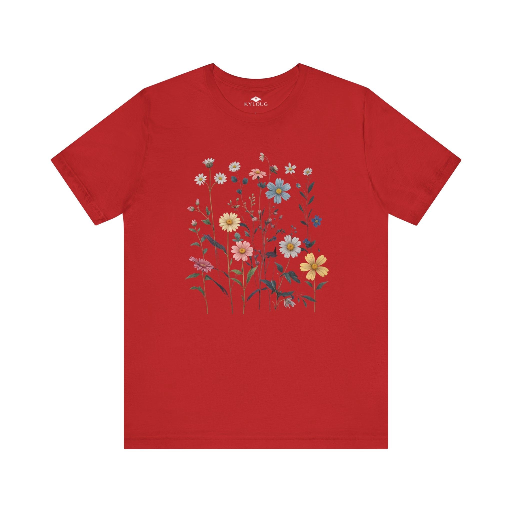 Blossom Bloom Flower Printed round neck T-Shirt for men women