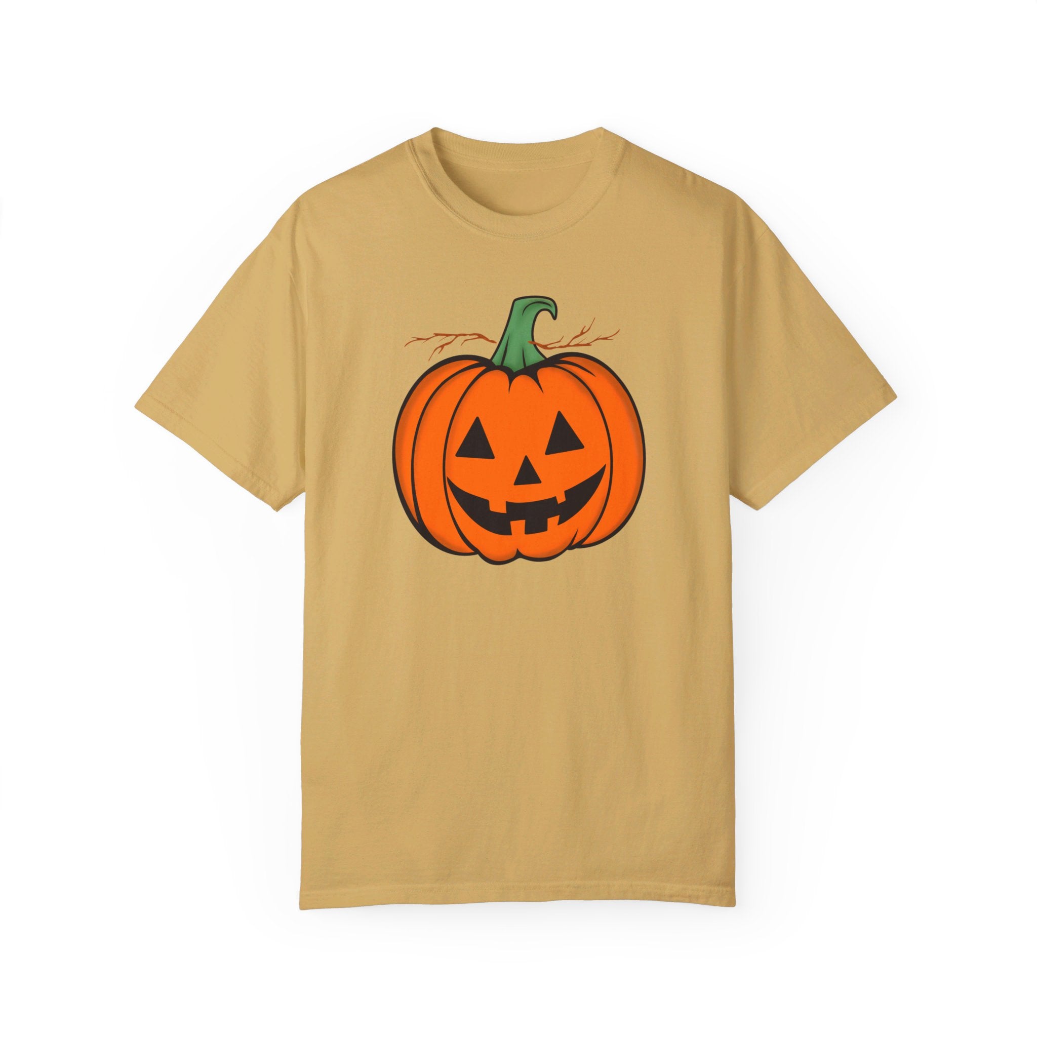 Halloween special printed comfort fit round neck t shirt for men.