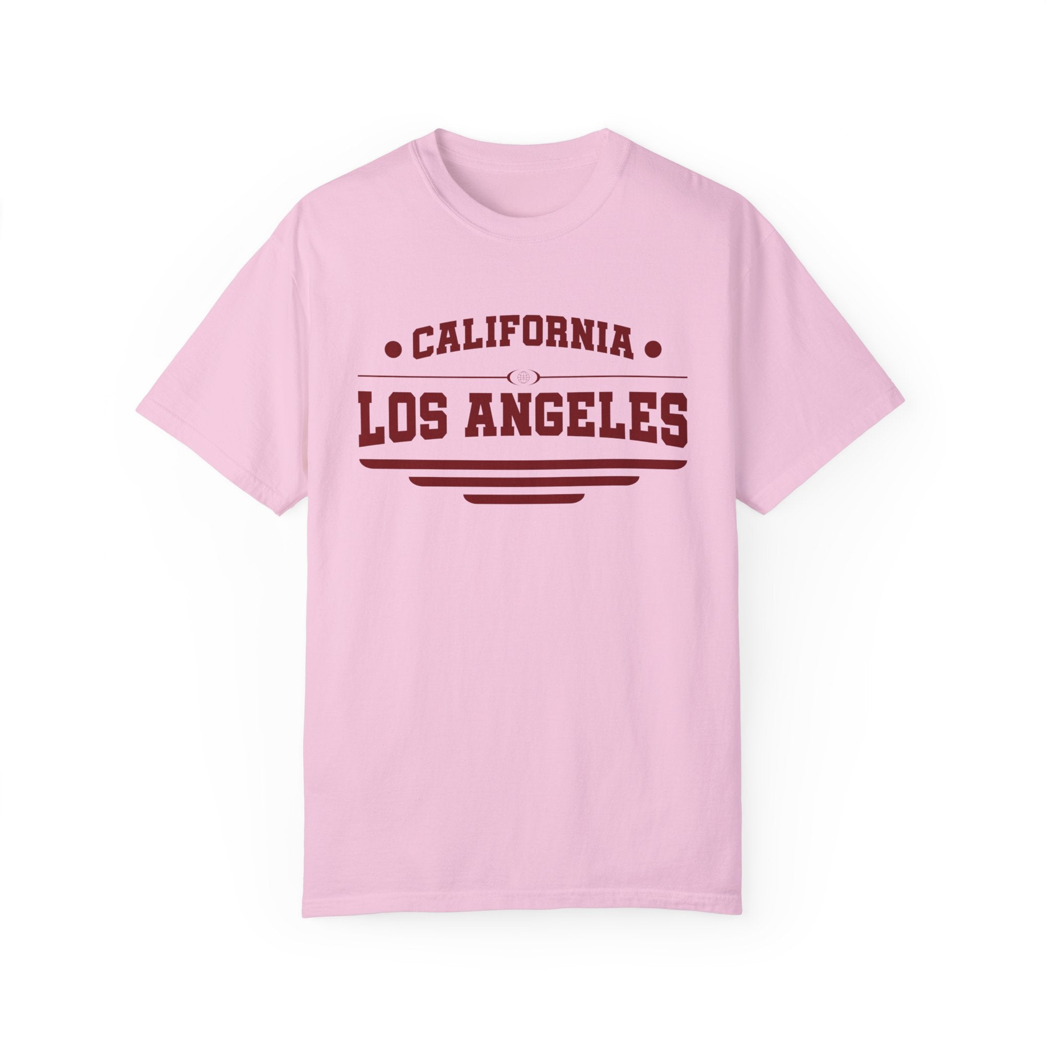 California text oversized round neck T-shirt for Women