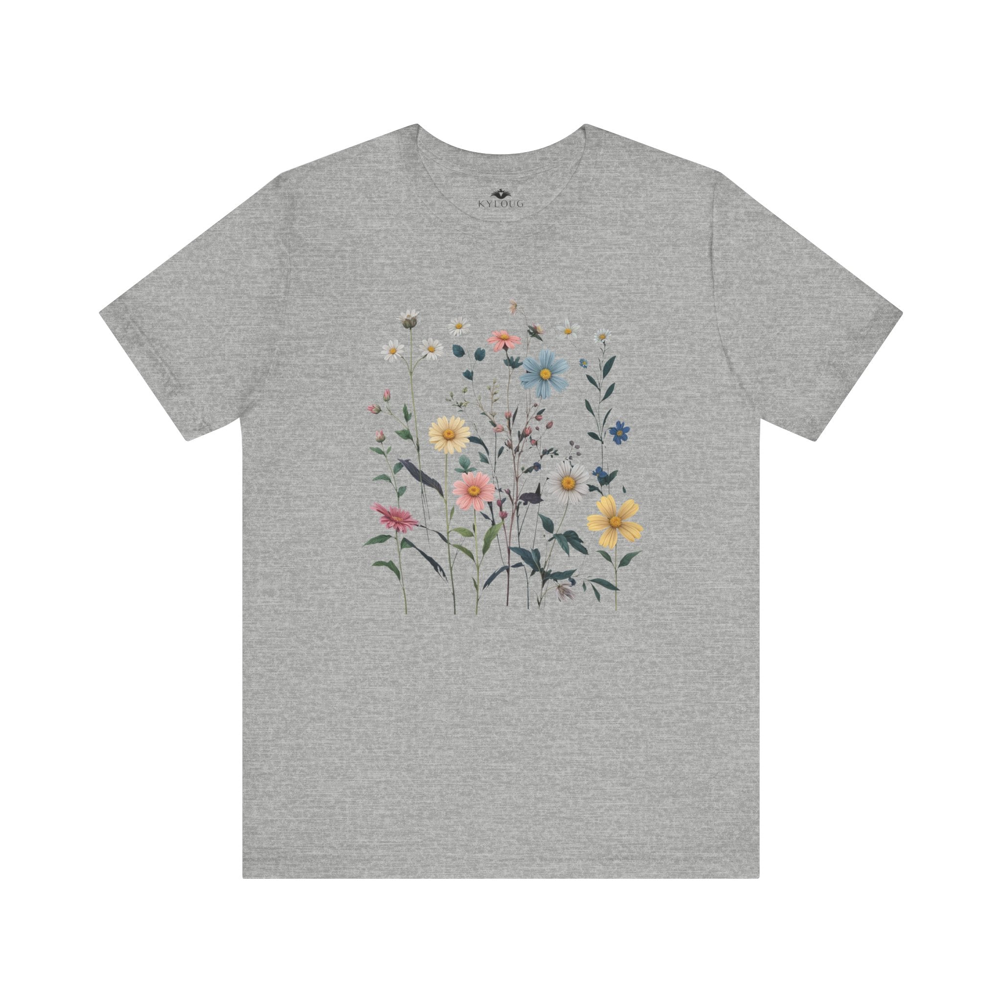 Blossom Bloom Flower Printed round neck T-Shirt for men women