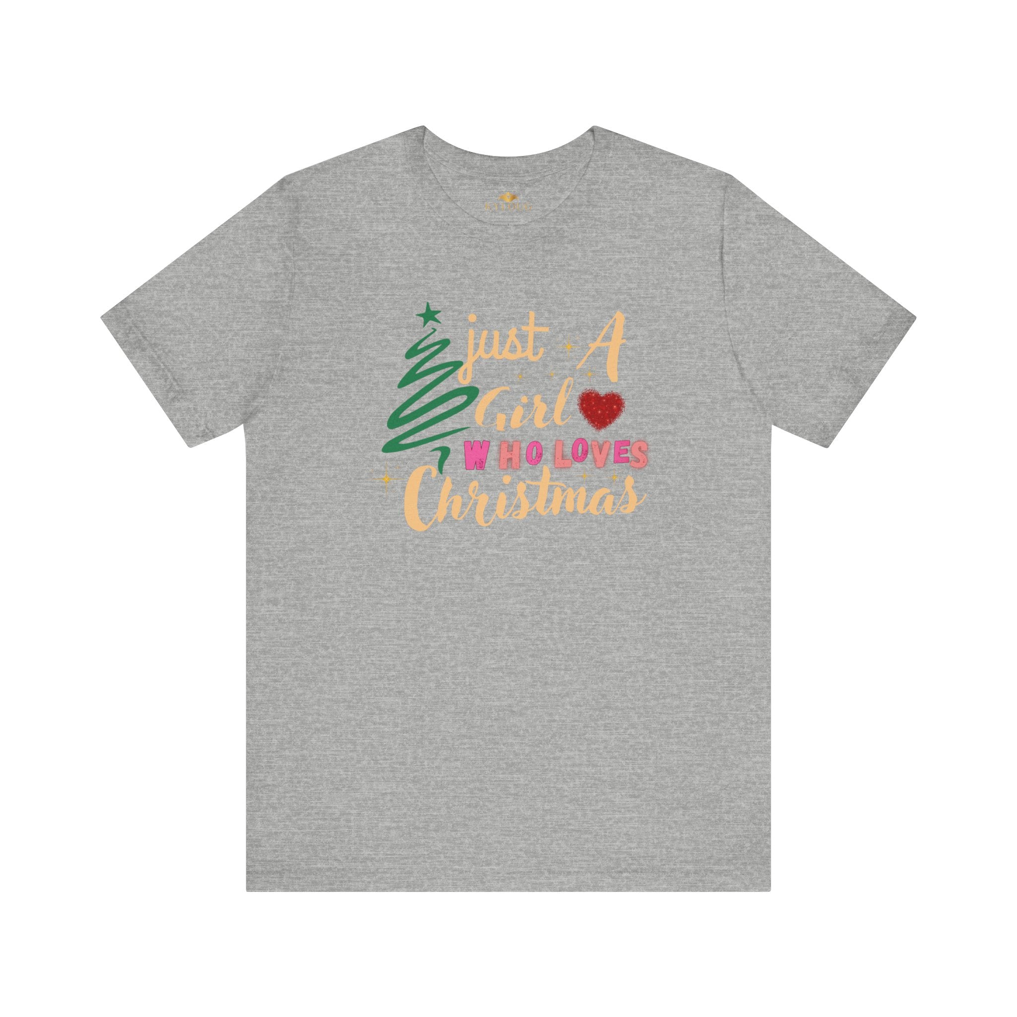 Women Christmas season special half sleeve round neck Tee