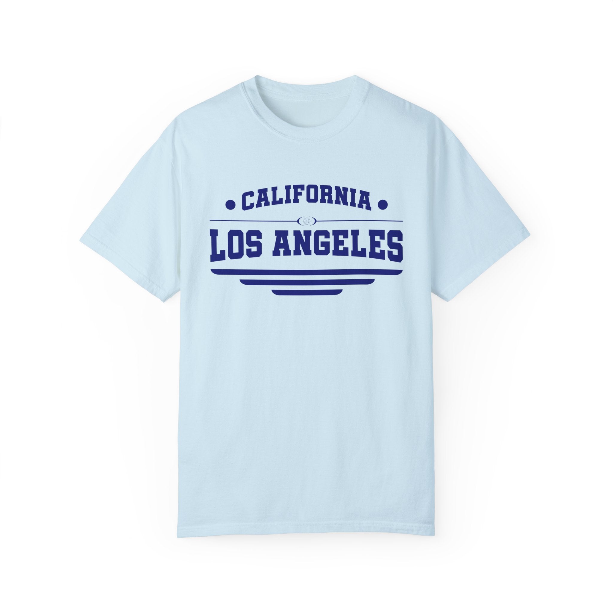 California text oversized round neck T-shirt for Women