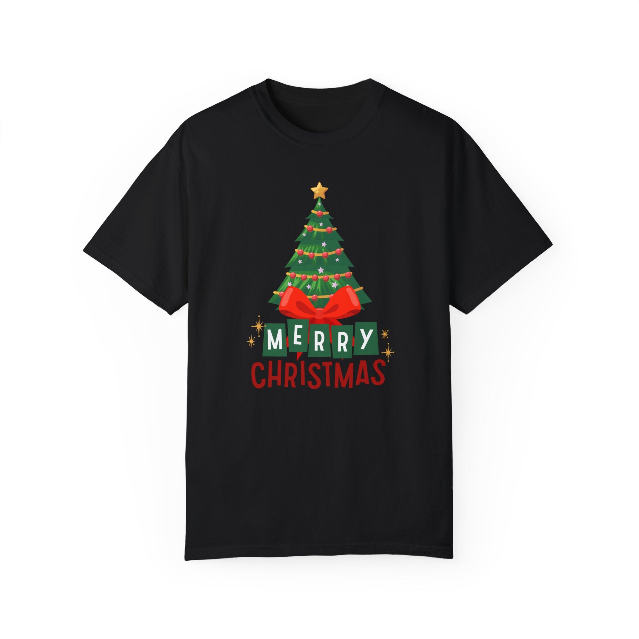 Women Christmas season special half sleeve comfort fit round neck T-Shirt.