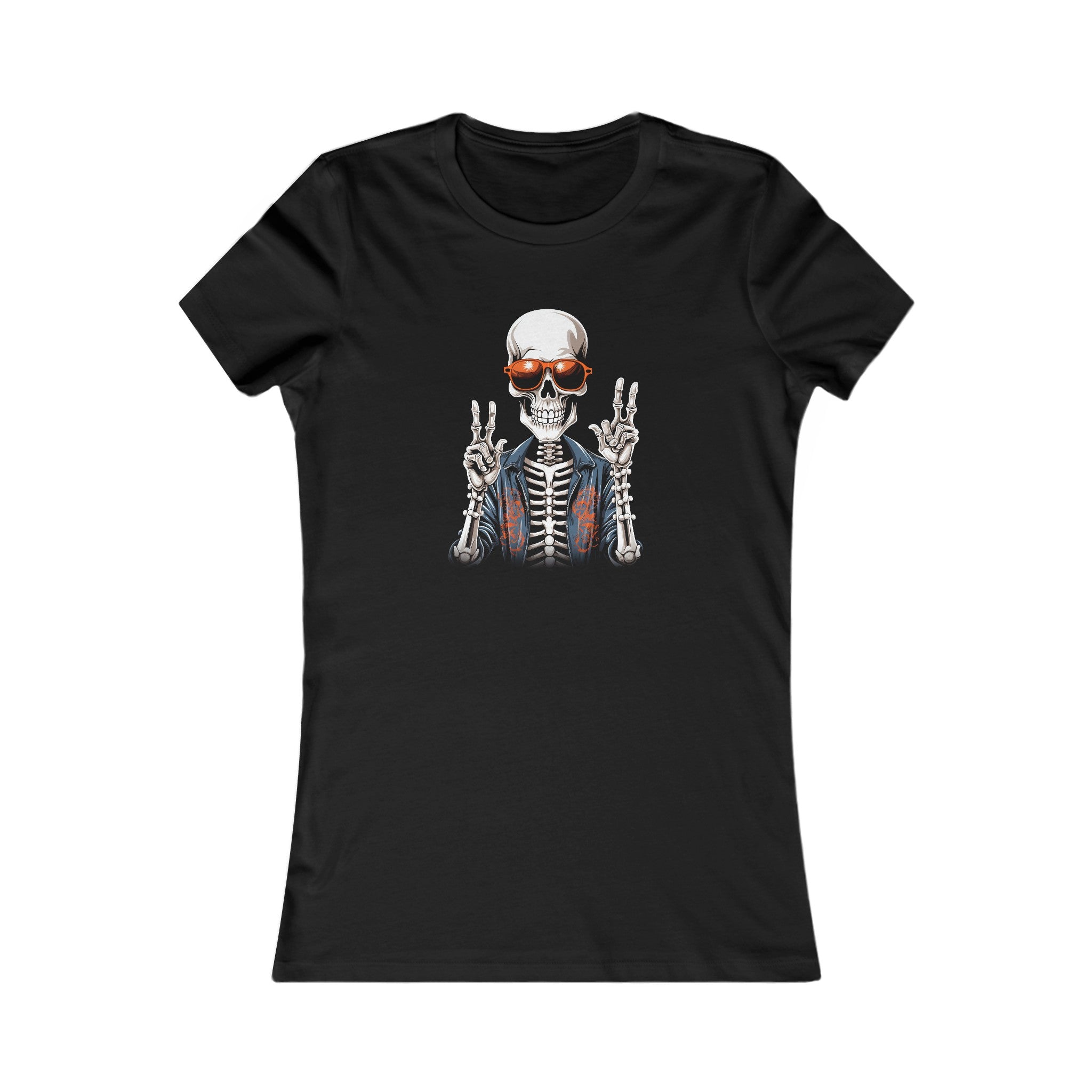 Halloween special printed round neck half sleeve slim fit t-shirt for Women