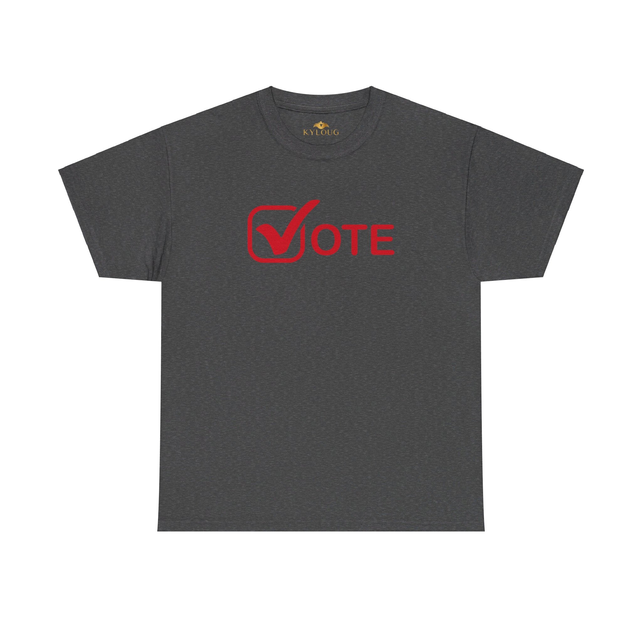 Voting special round neck classic fit t shirt for Men